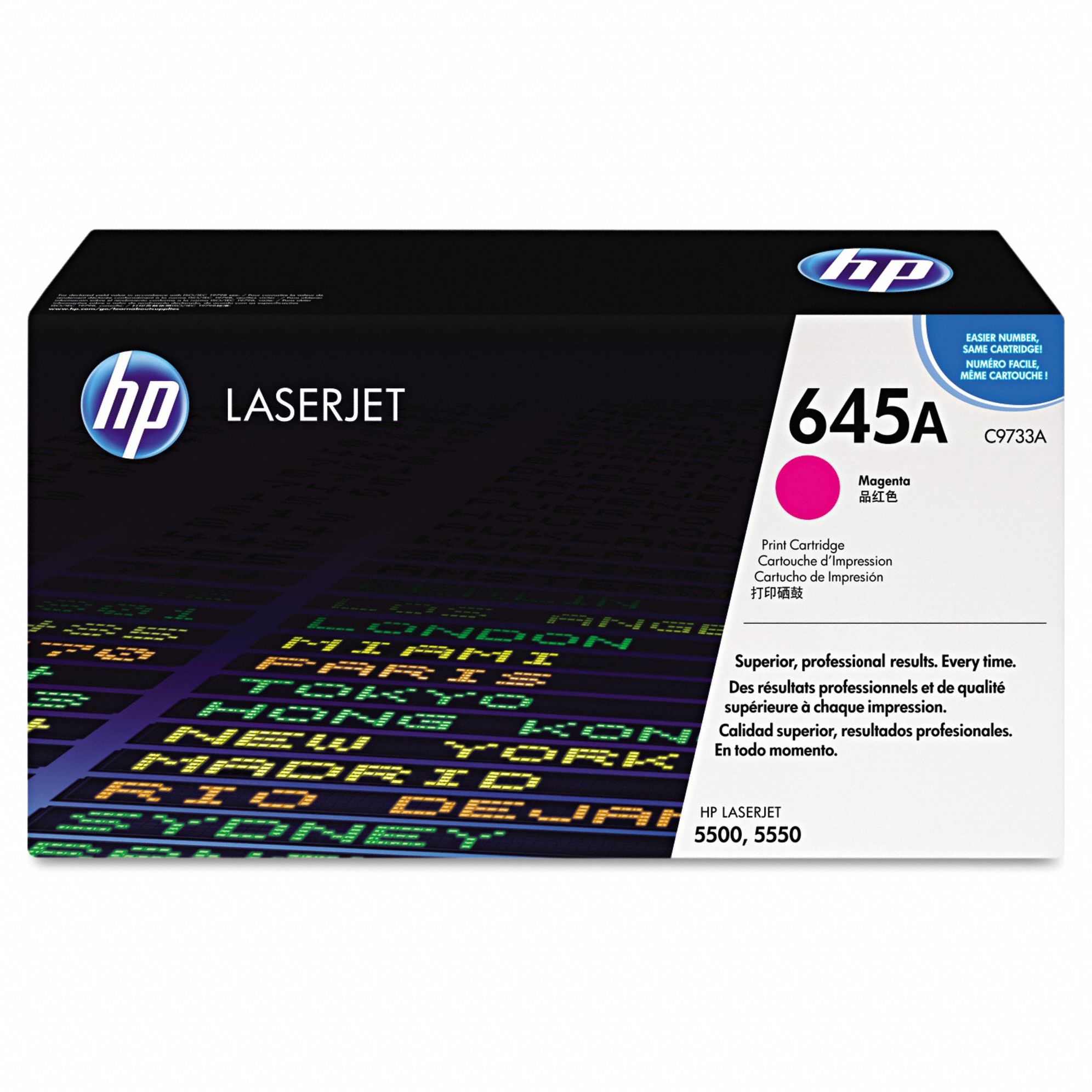 HP, Compatible with LaserJet 5500/LaserJet 5550, Magenta, Toner ...