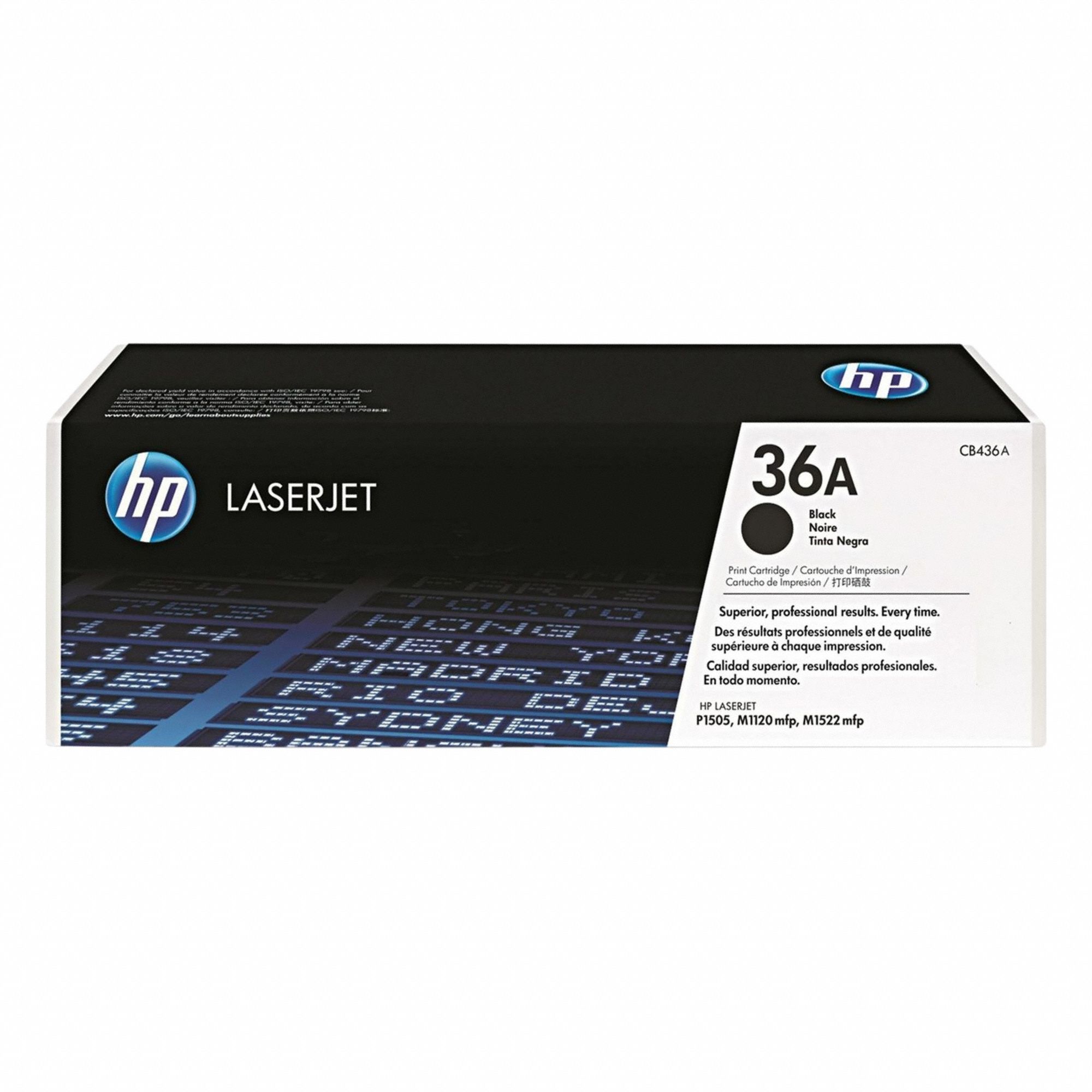 Toner Cartridge: 36A,