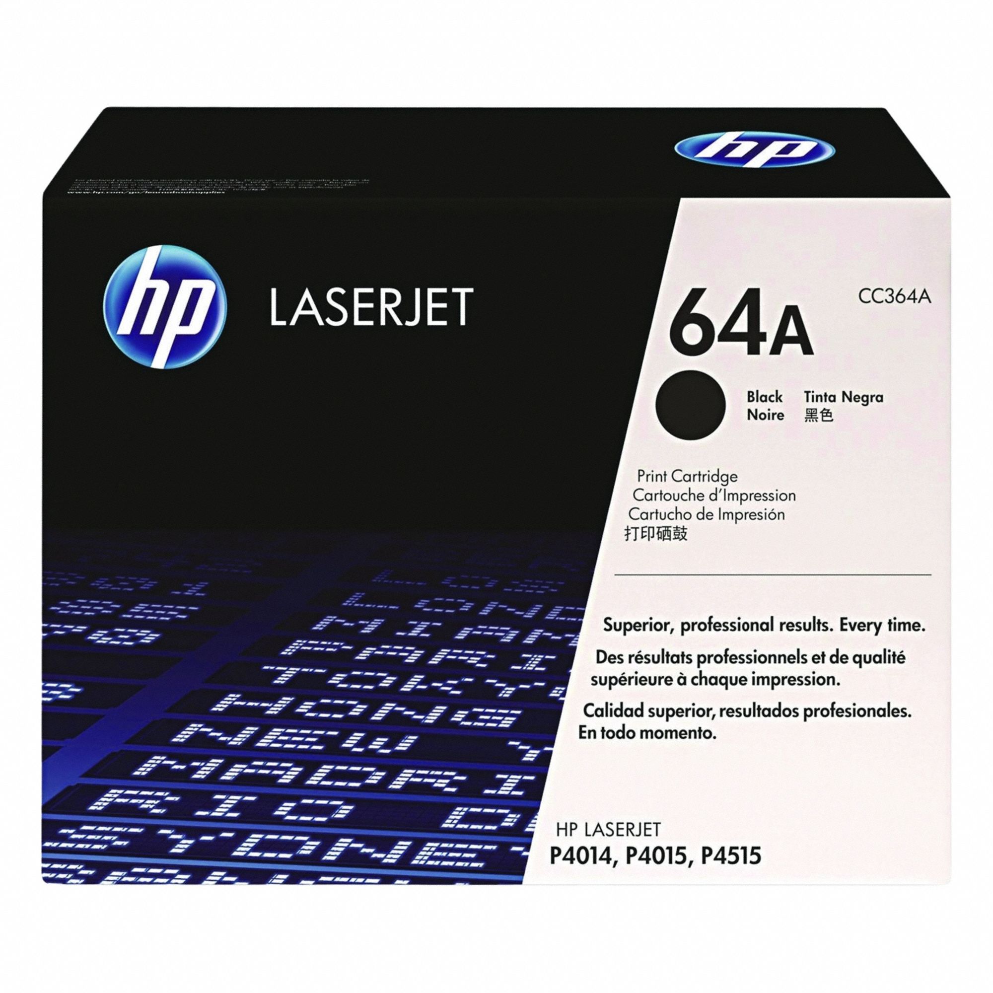 Toner Cartridge: 64A,
