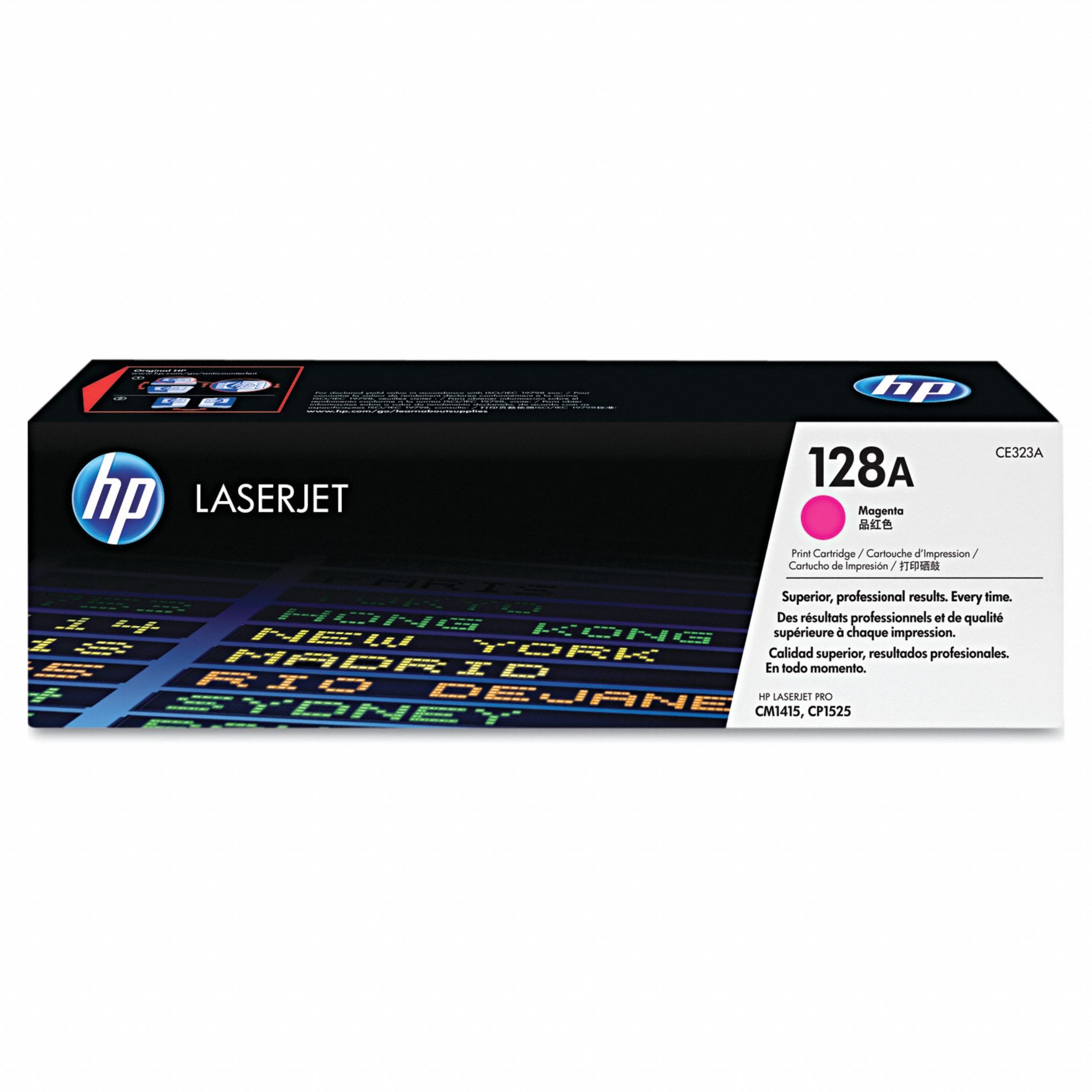 Toner Cartridge: 128A, Magenta, Magenta