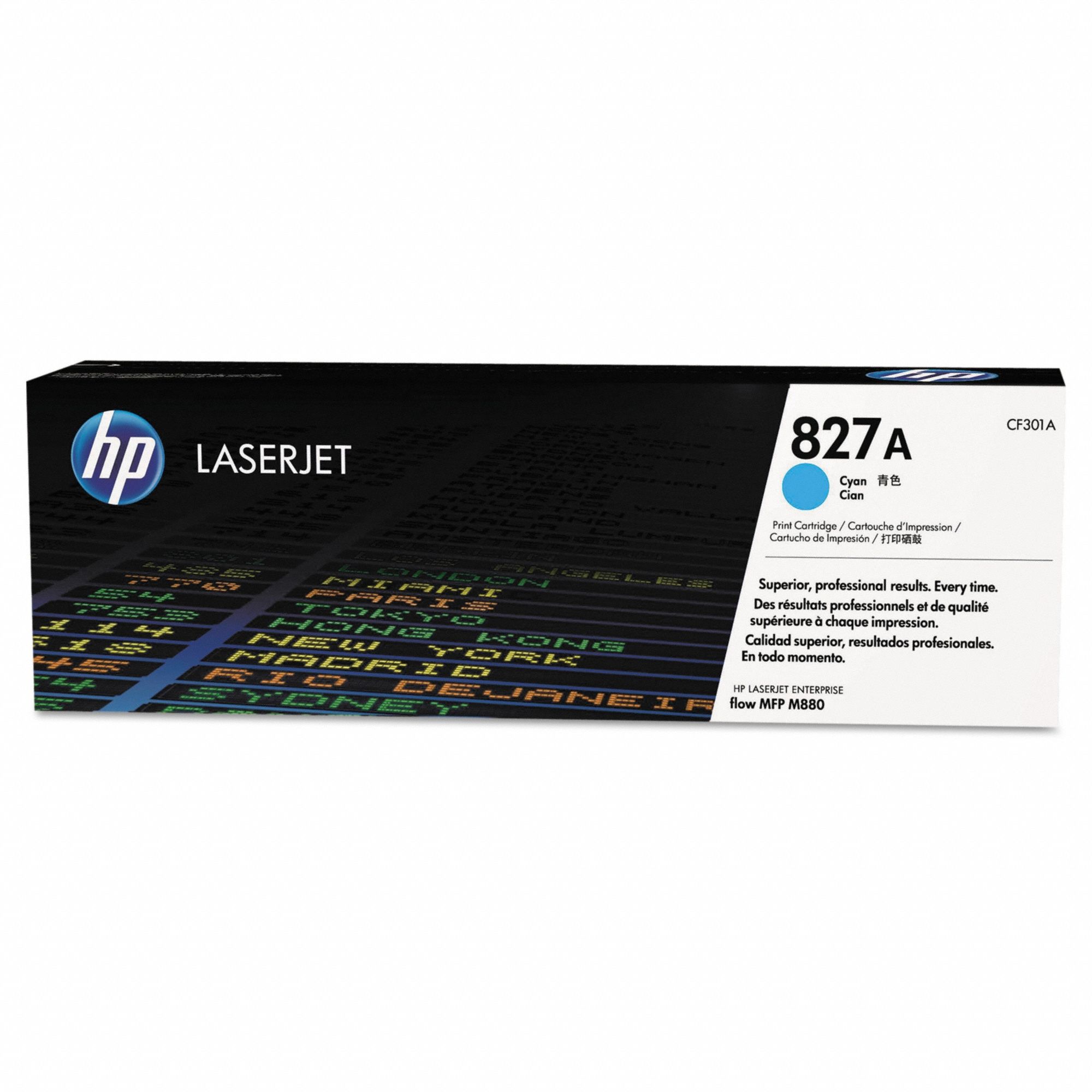 Toner Cartridge: 827A, Cyan, Cyan