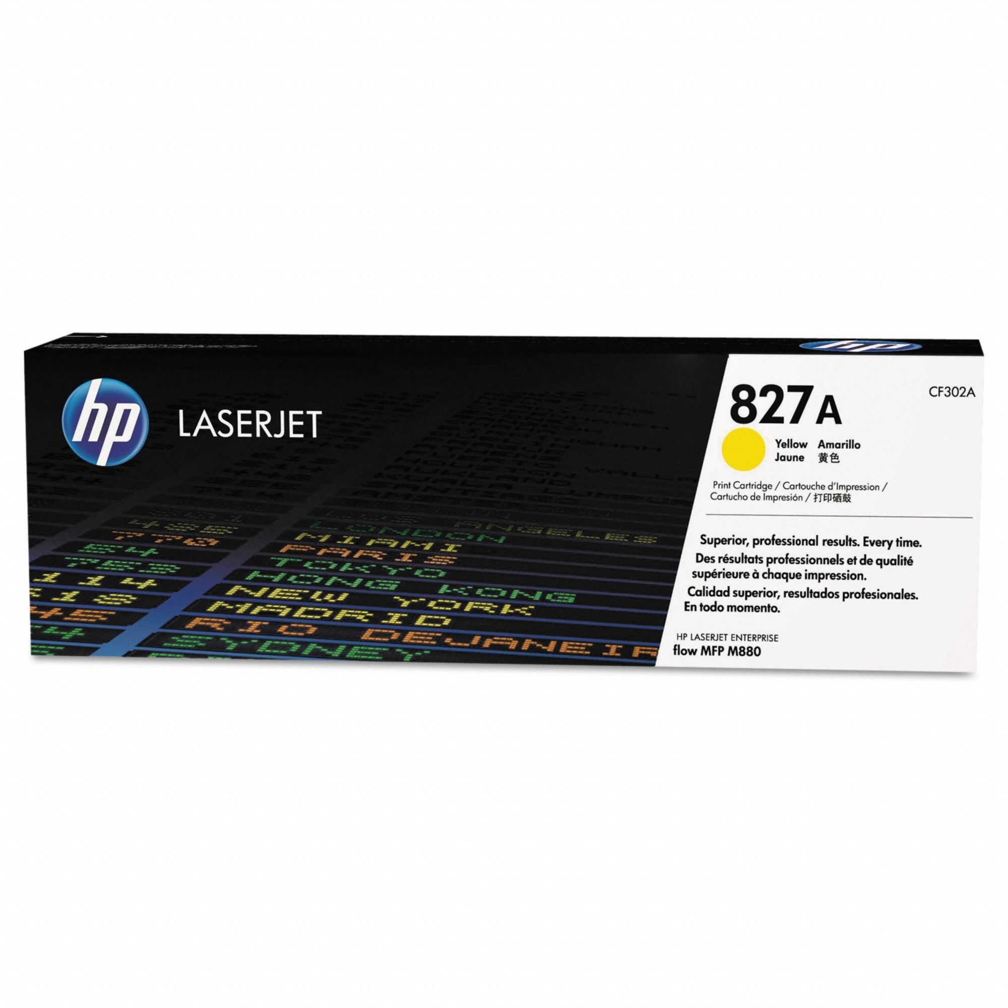 Toner Cartridge: 827A, Yellow, Yellow