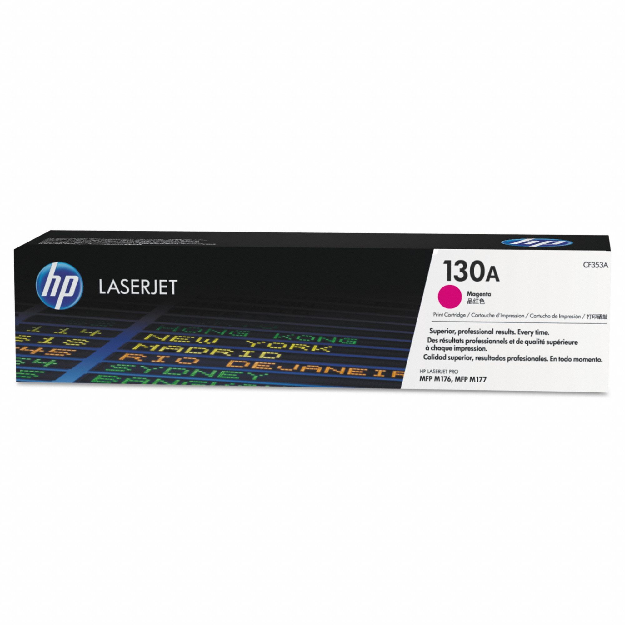 Toner Cartridge: 130A, Magenta, Magenta