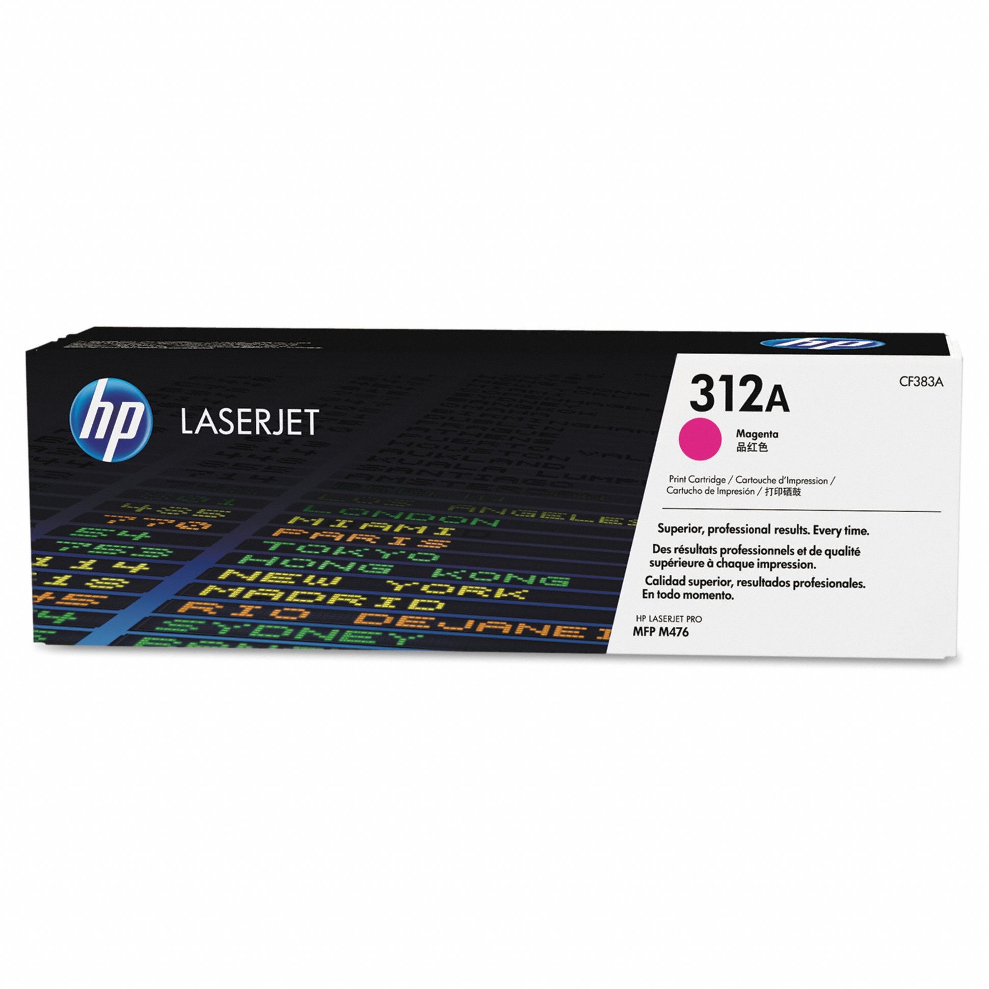 Toner Cartridge: 312A, Magenta, Magenta