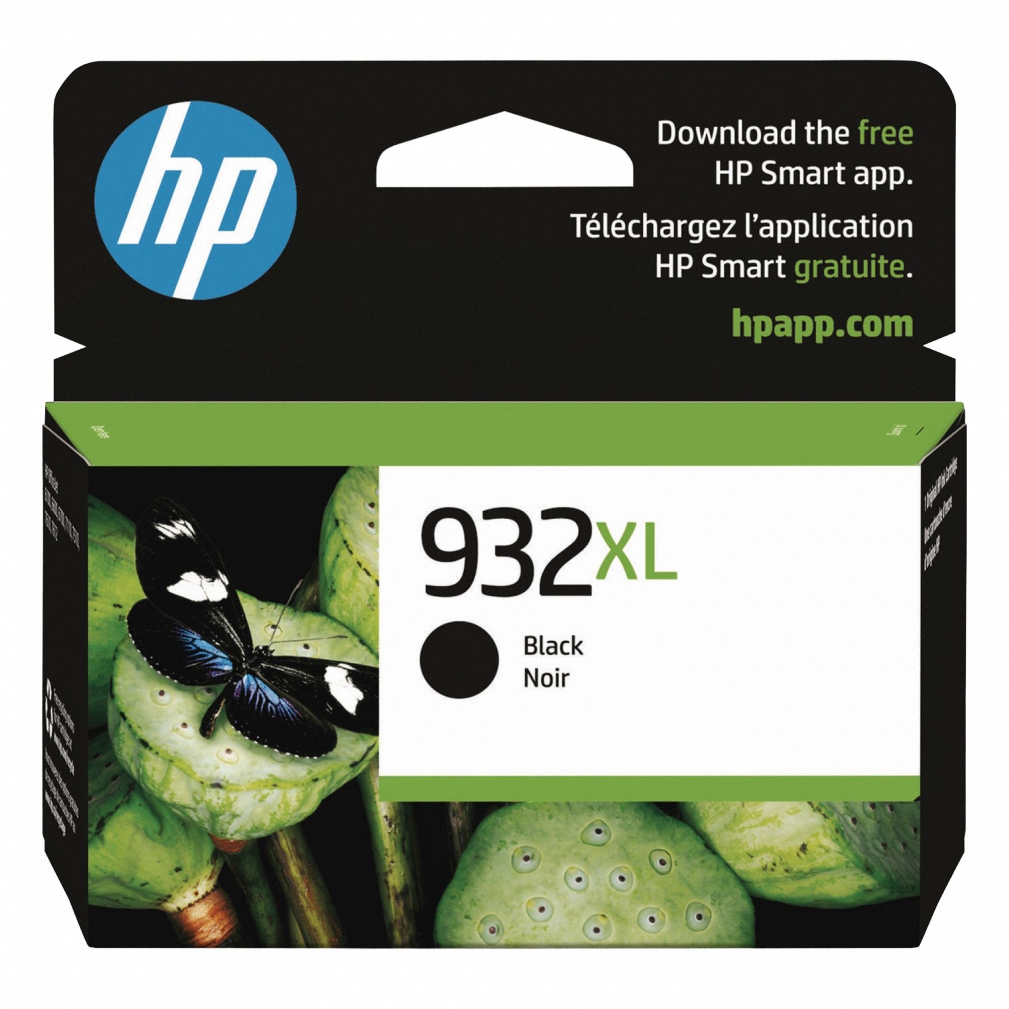 High Yield Ink Cartridge: 932XL, Black, Black