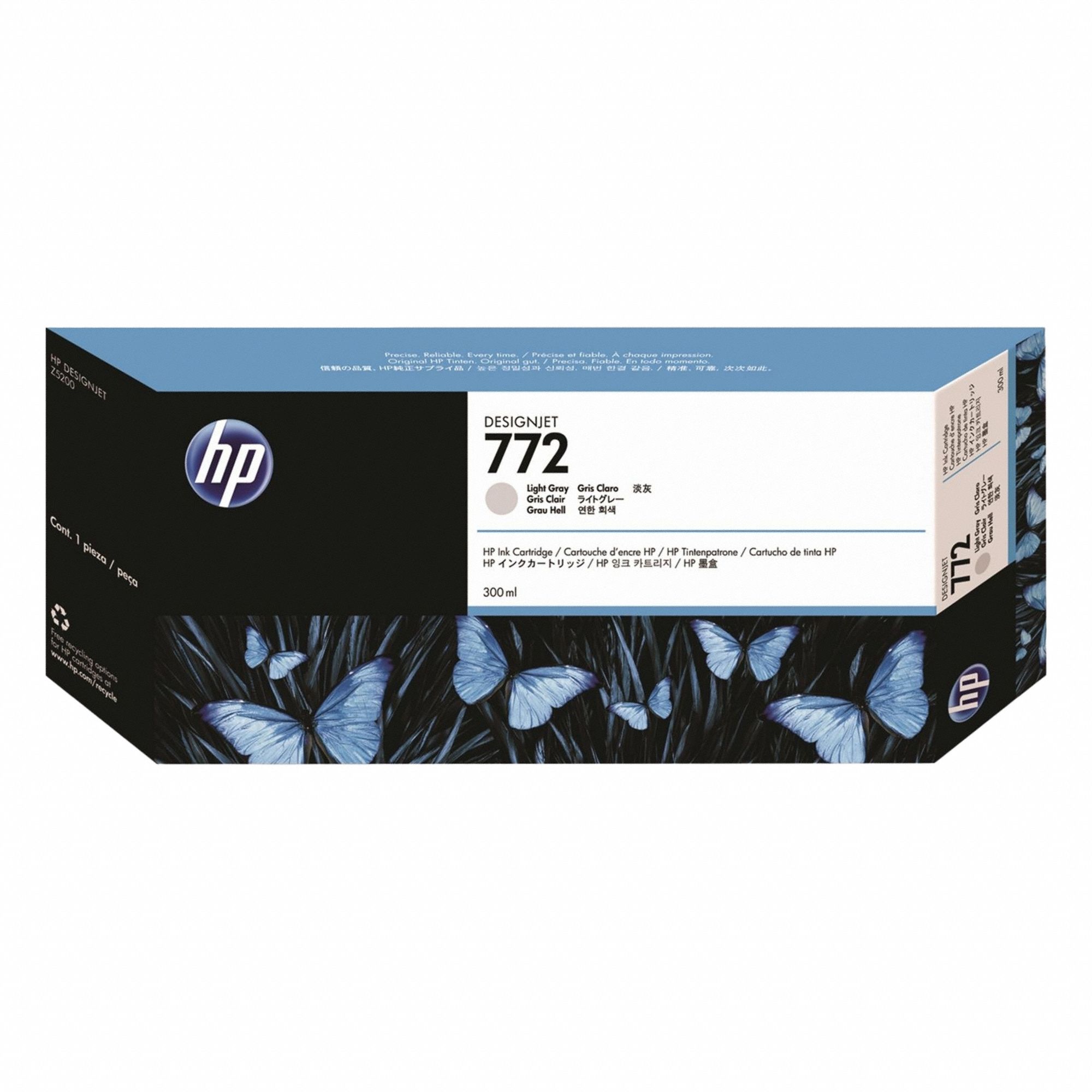 Ink Cartridge: 772, Light Gray, Gray