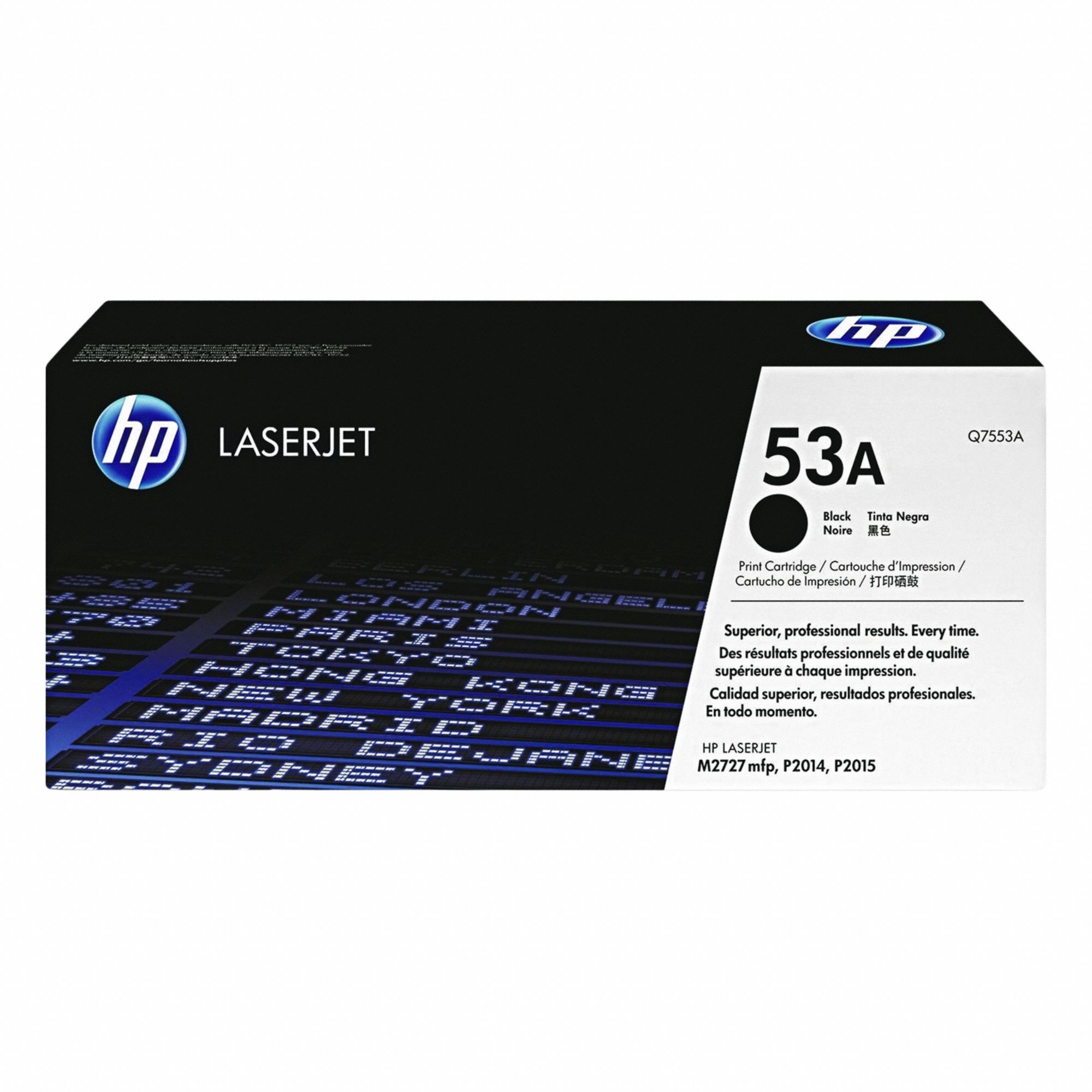 Toner Cartridge: 53A,