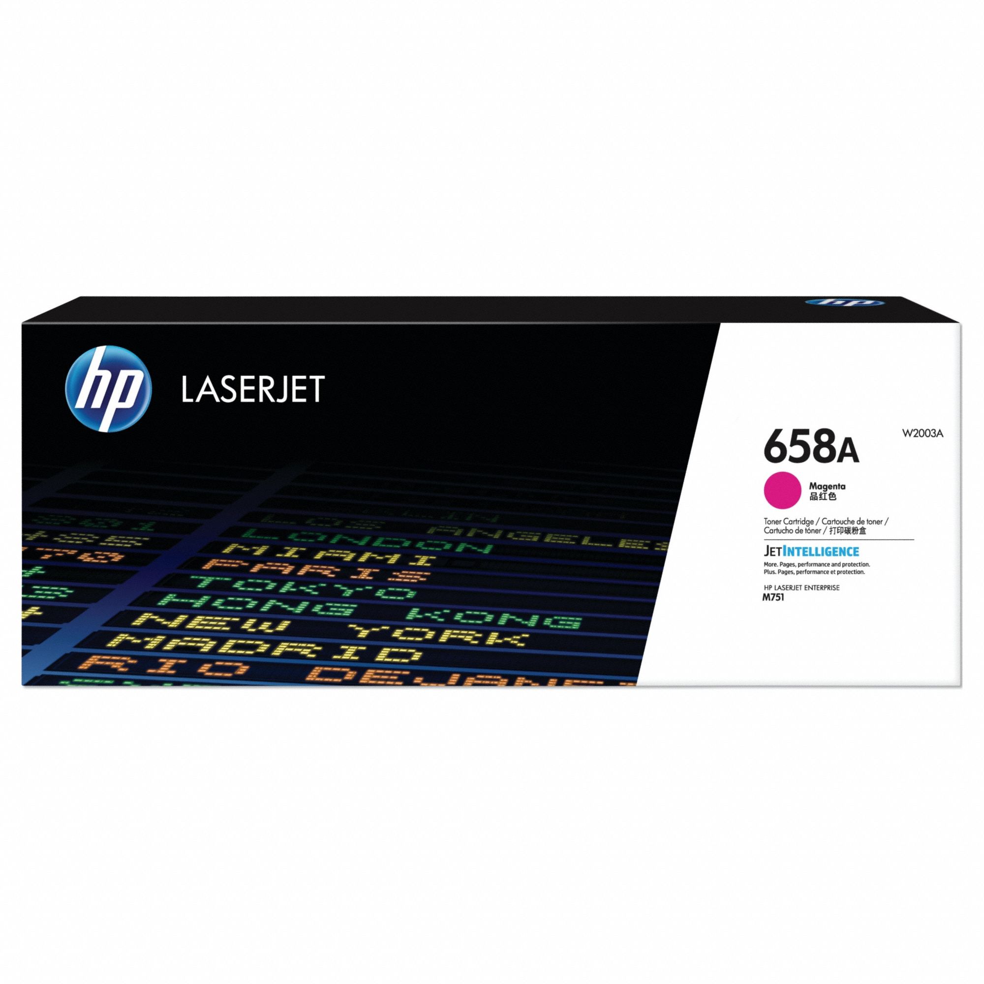 Toner Cartridge: 658A, Magenta, Magenta