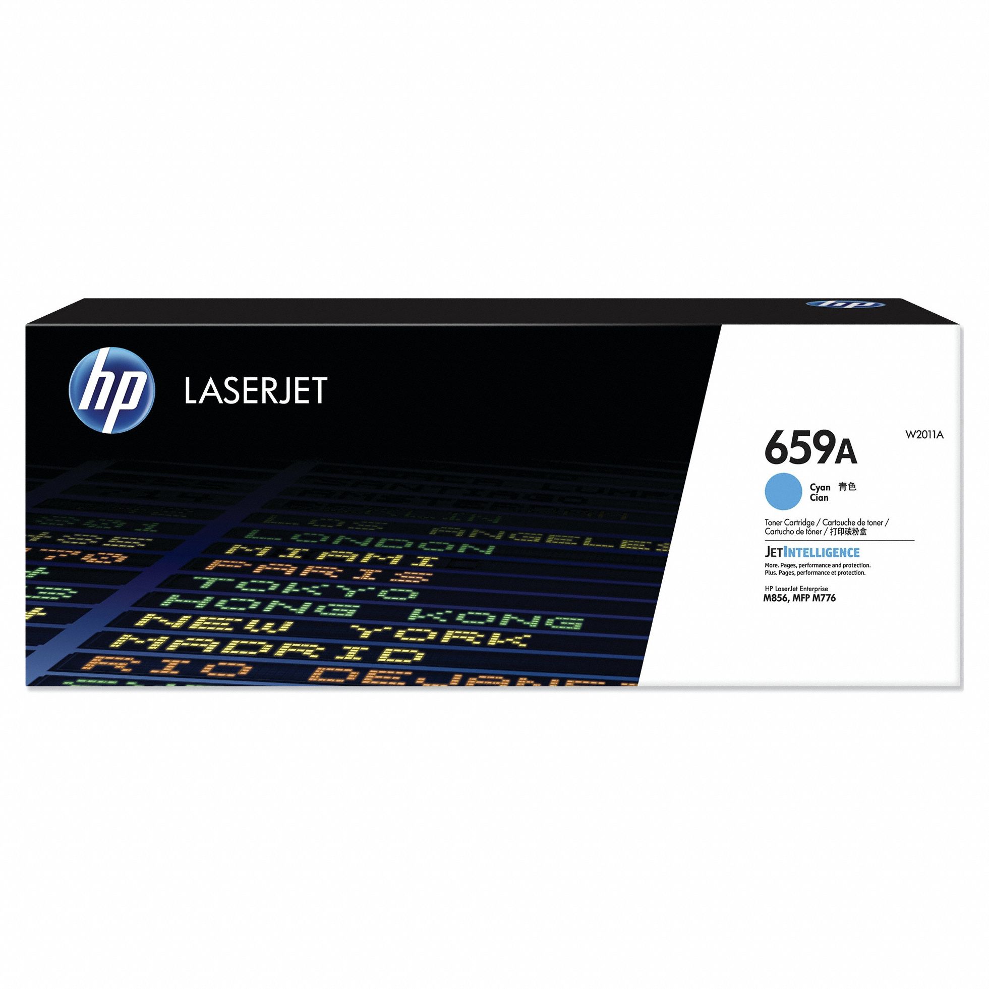 Toner Cartridge: 659A, Cyan, Cyan