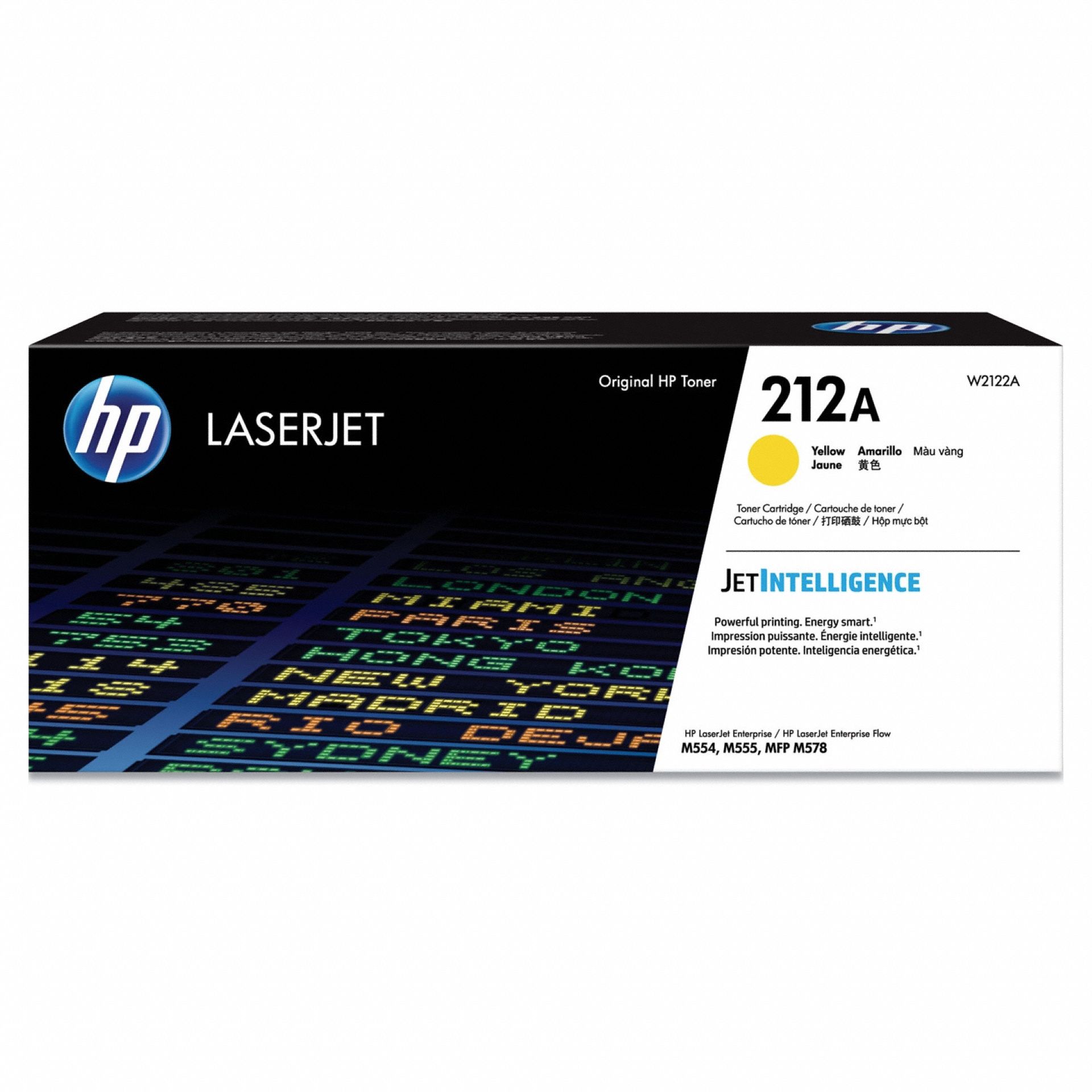 Toner/Toner Cartridge: 212A, Yellow, Yellow