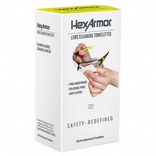 HEXARMOR Cleaning Wipes 100 Wipe Count, Individually Wrapped, Pre
