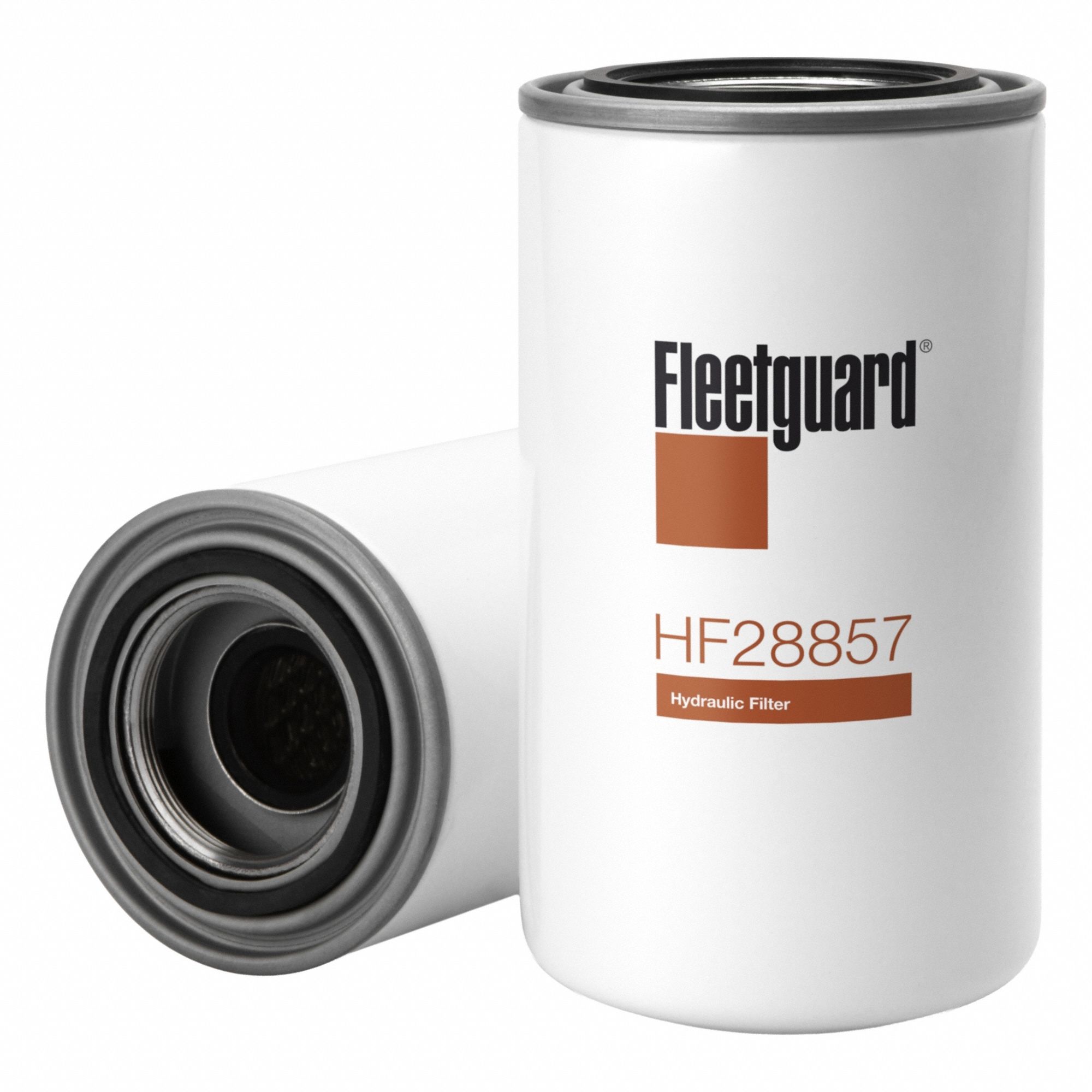 Hydraulic Filter: 2"-16 Thread Size, Spin-On, 3 11/16 in Outside Dia, Cellulose
