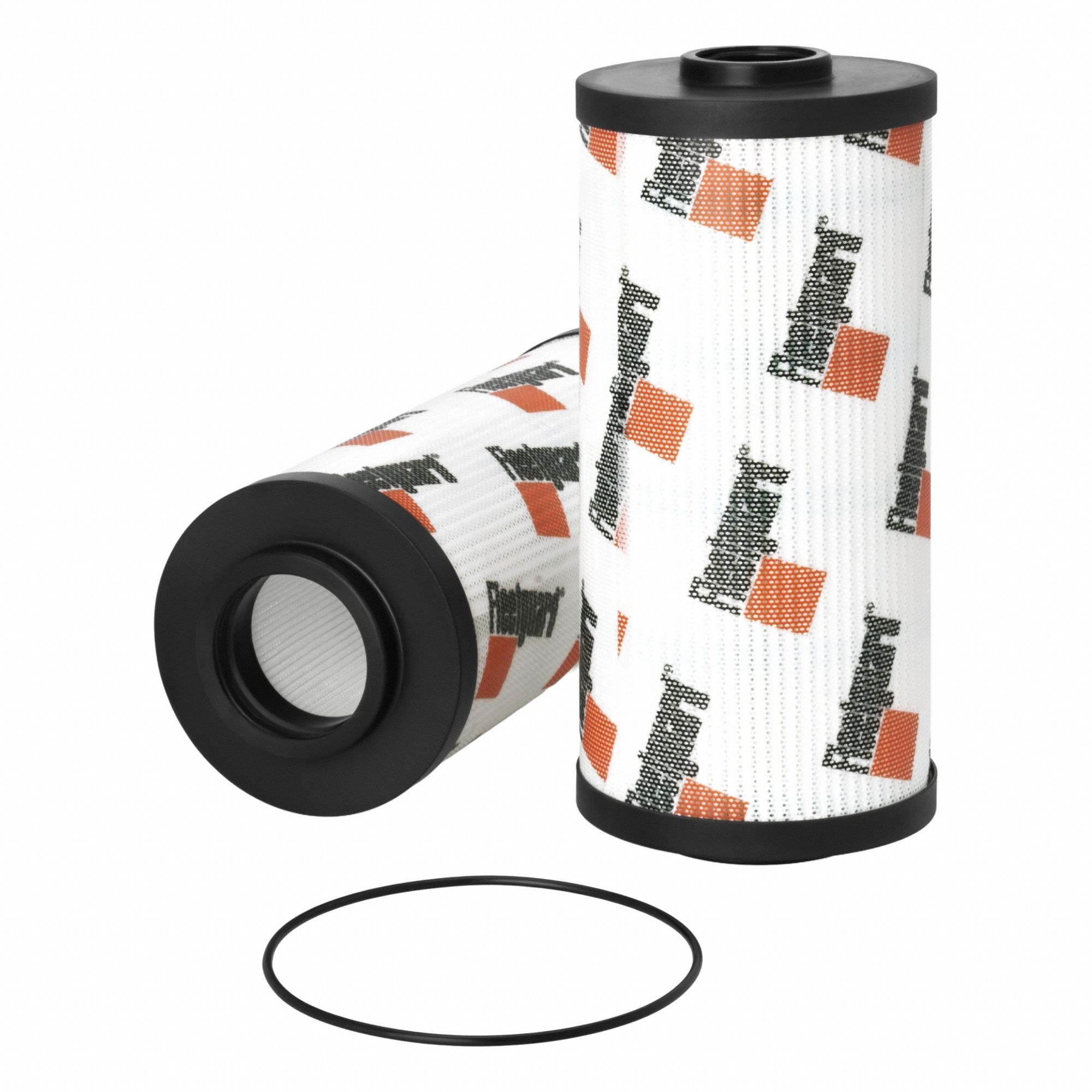 Hydraulic Filter: Cartridge, 4 3/4 in Outside Dia, 10 11/16 in Overall Ht, Glass