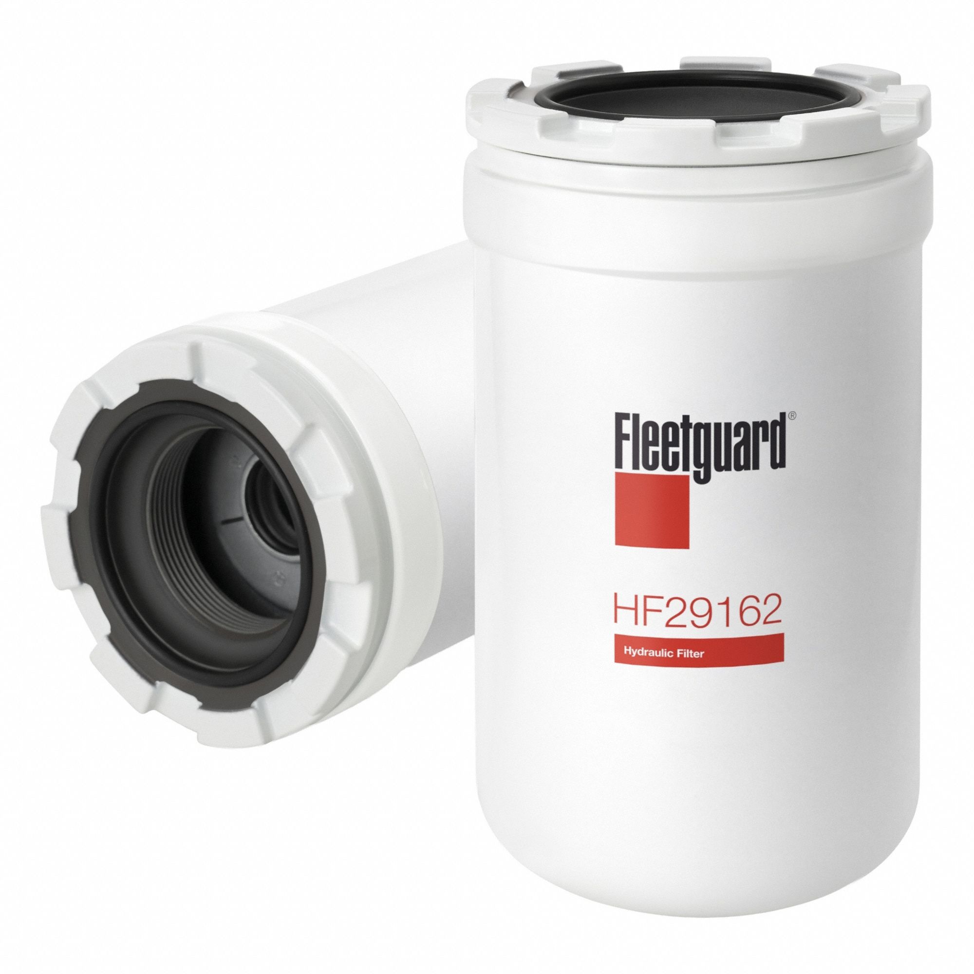 Hydraulic Filter: Spin-On, 3 7/16 in Outside Dia, 6 1/16 in Overall Ht, Cellulose