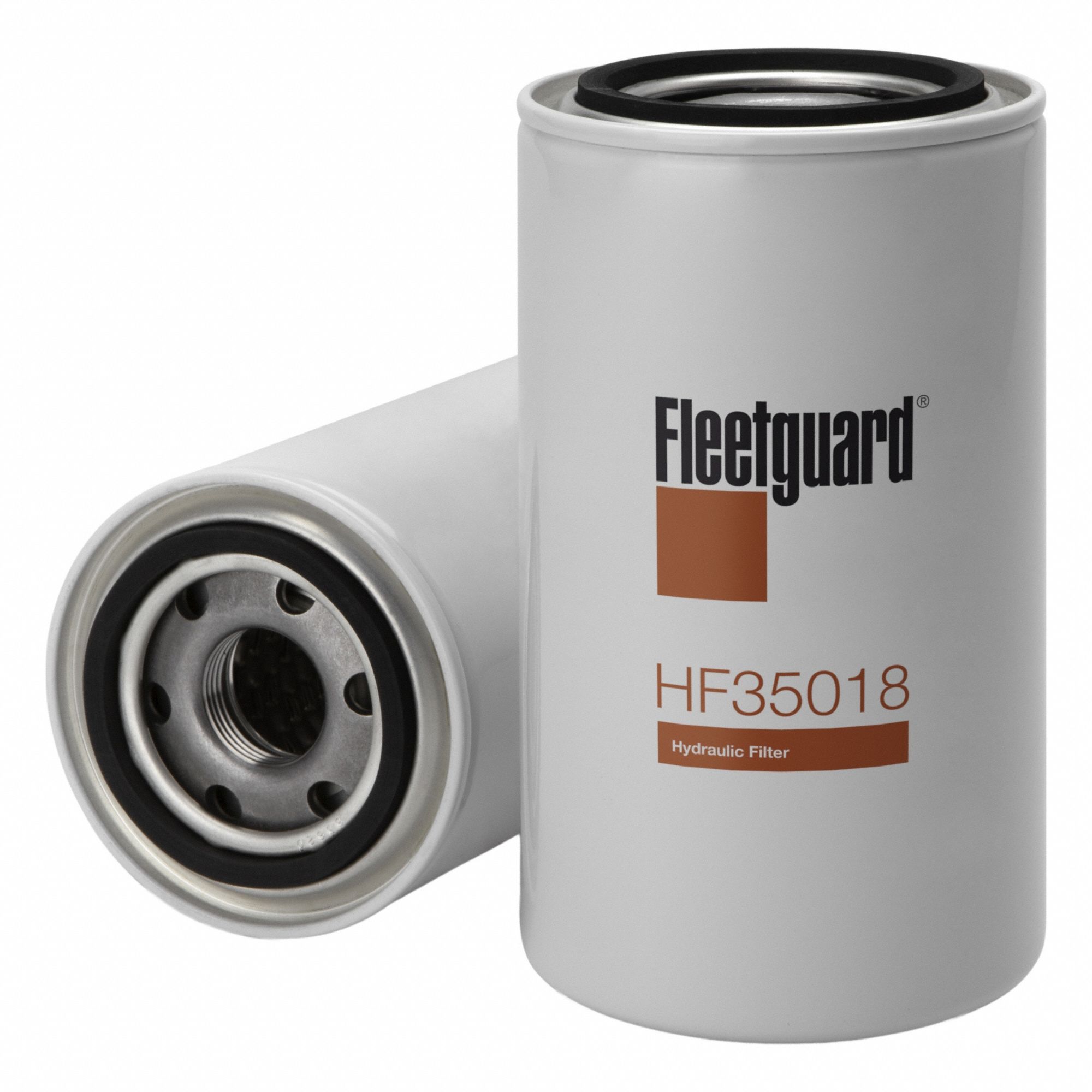 Automotive Hydraulic Filter: Hydraulic Fluid, Spin-On, 7 3/16 in Overall Ht, Cellulose