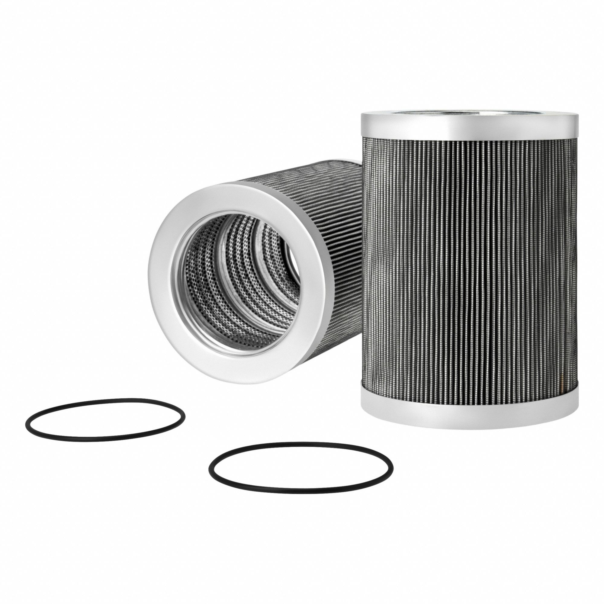 Hydraulic Filter: Cartridge, 4 1/8 in Inside Dia, 5 15/16 in Outside Dia, Cellulose