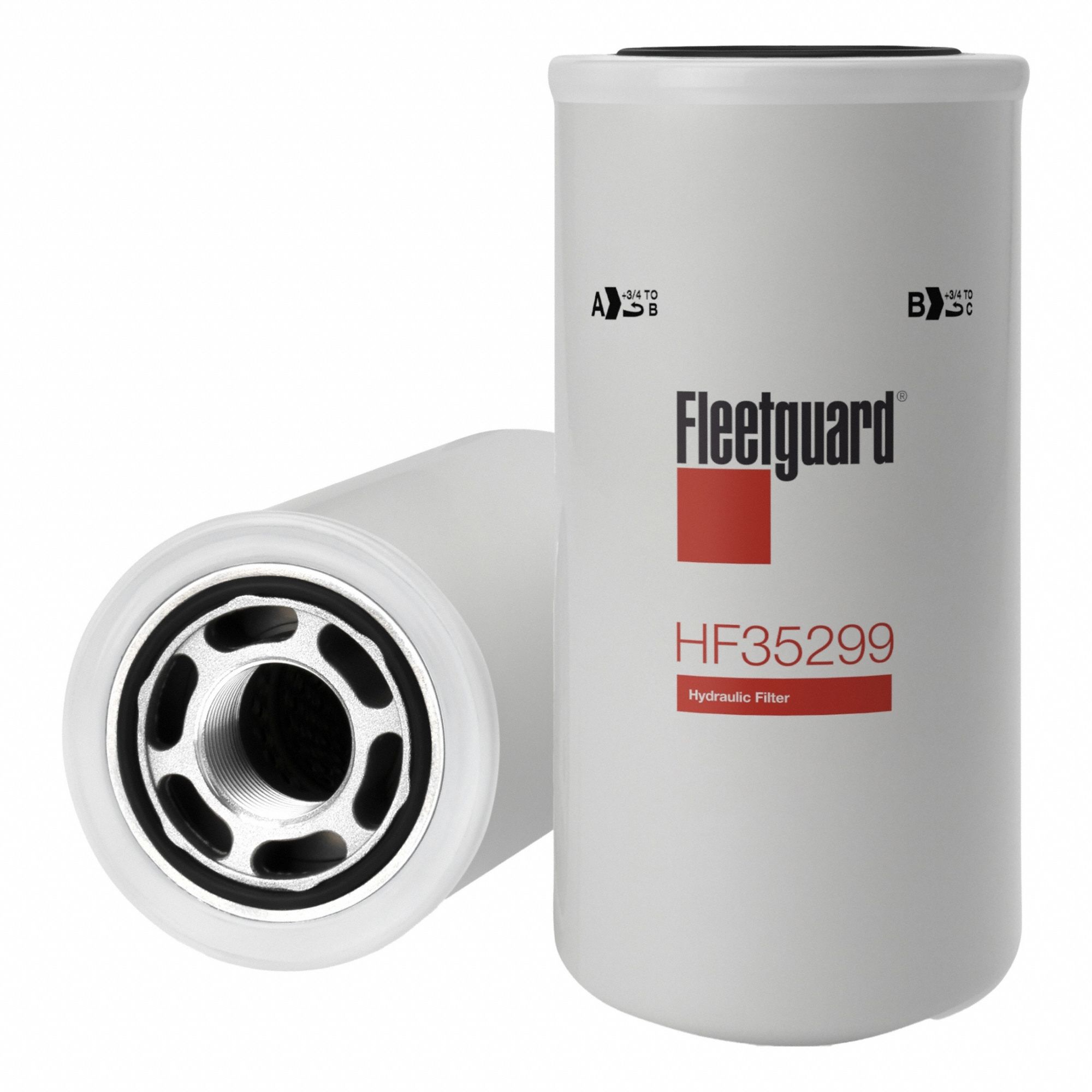 Power Steering Filter: Hydraulic Fluid, Spin-On, 8 5/16 in Overall Ht