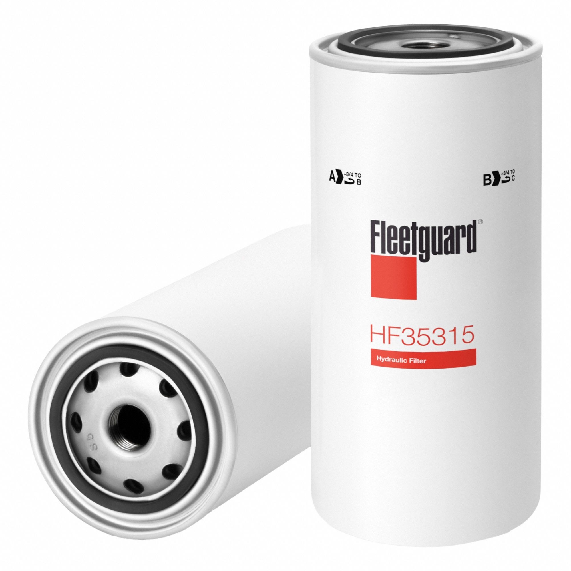 Automotive Hydraulic Filter: B7163, HF35315, 9 in Overall Ht, 16 in Overall Lg, Cellulose