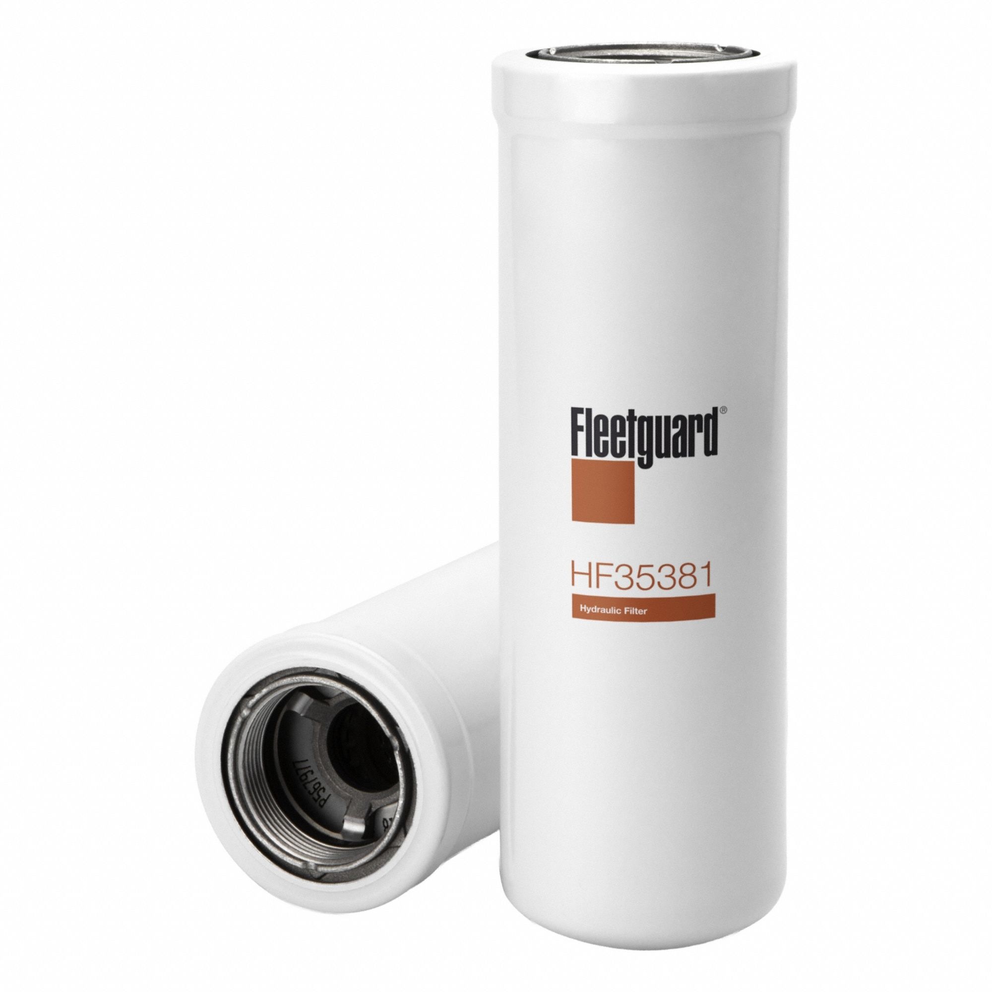 Hydraulic Filter: 2"-12 Thread Size, Spin-On, 3 1/8 in Outside Dia, 9 1/2 in Overall Ht