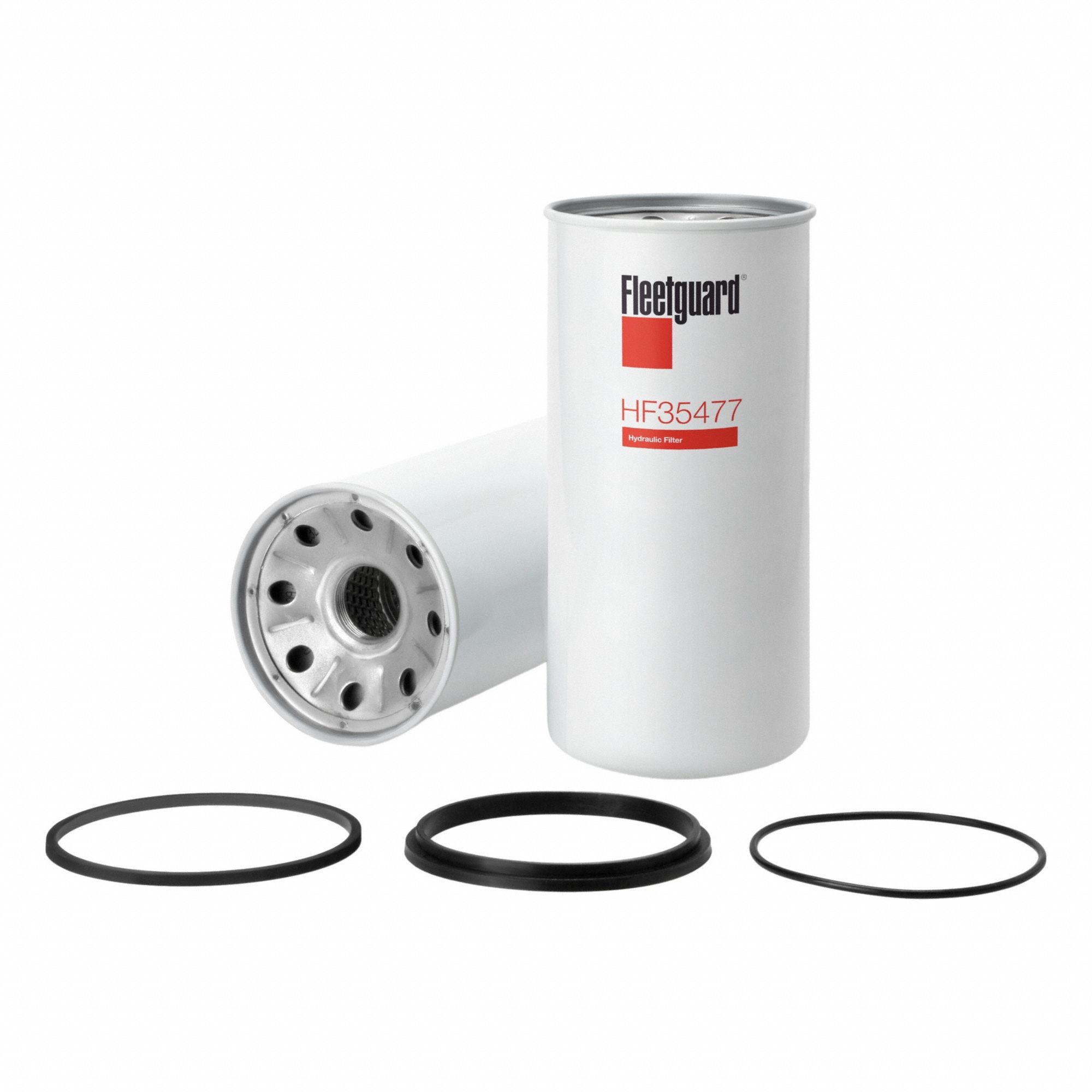 Automotive Hydraulic Filter: Hydraulic Fluid, Spin-On, 5 1/16 in Outside Dia, Cellulose