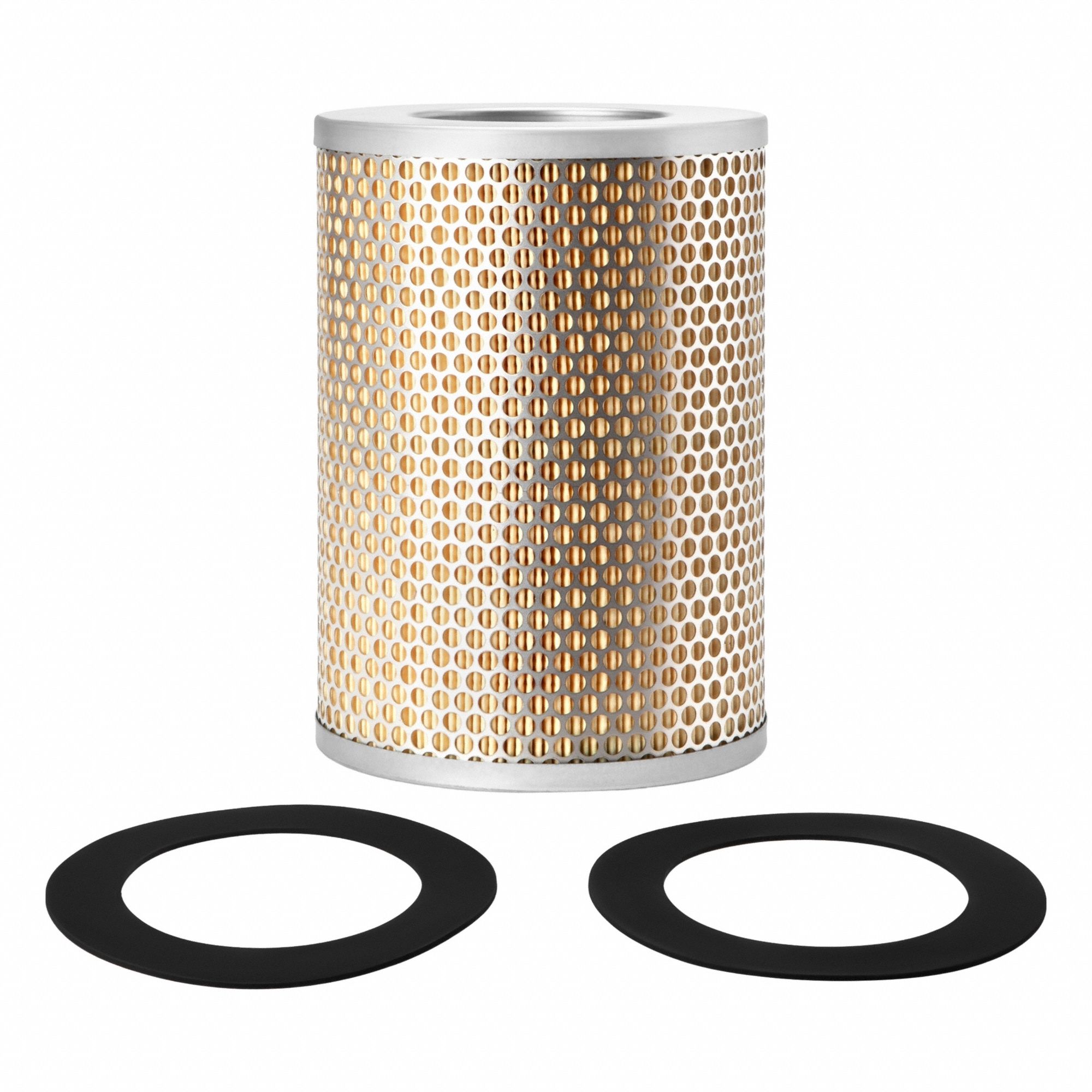 Hydraulic Filter: Cartridge, 3 7/16 in Inside Dia, 6 in Outside Dia