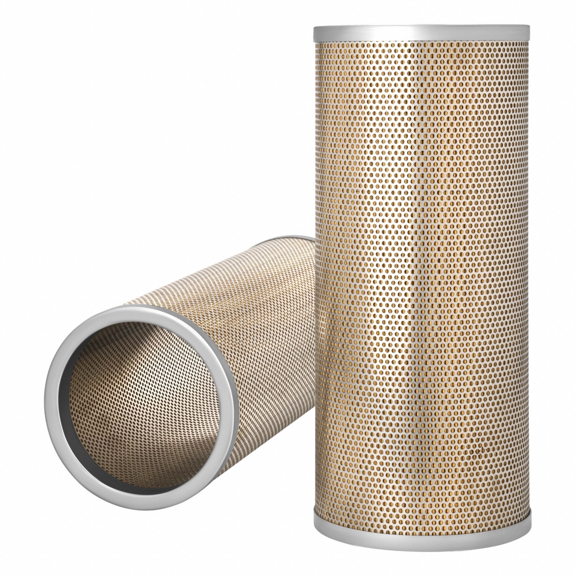 Hydraulic Filter: Cartridge, 3 3/8 in Inside Dia, 5 1/8 in Outside Dia