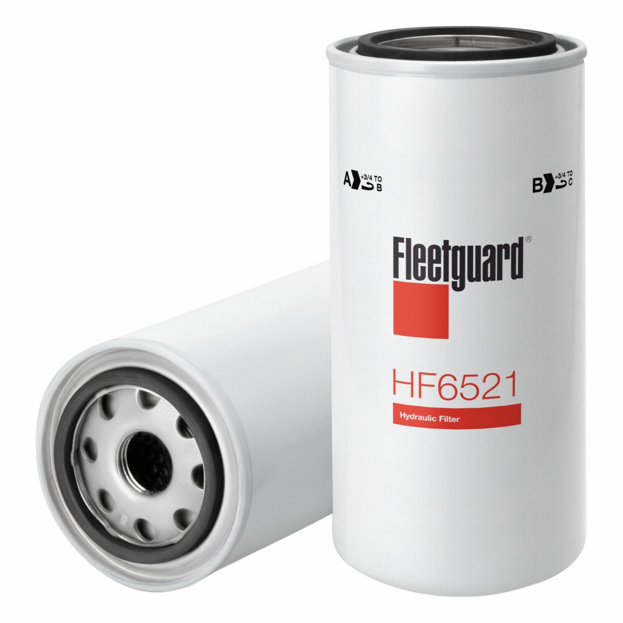 Automotive Hydraulic Filter: Hydraulic Fluid, Spin-On, 3 11/16 in Outside Dia