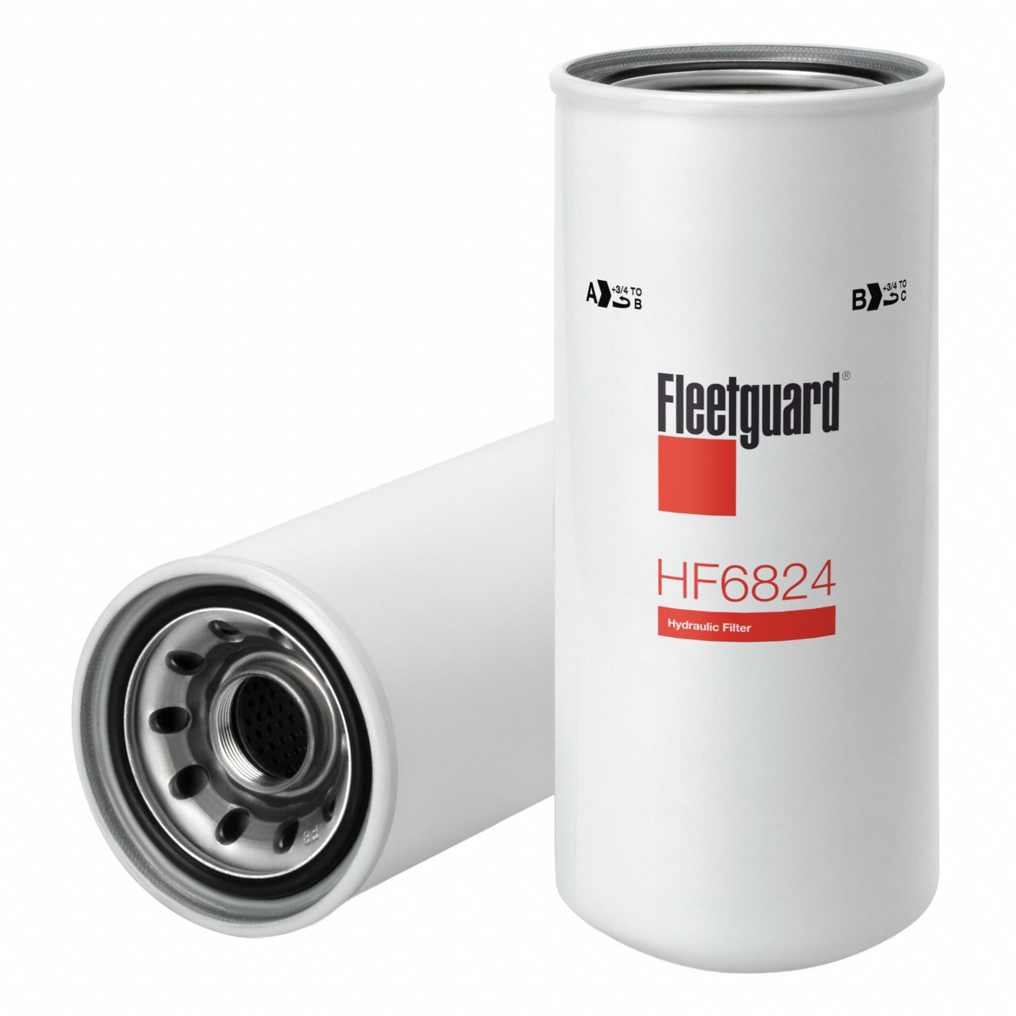 Hydraulic Filter: 1 1/2"-16 Thread Size, Spin-On, 4 15/16 in Outside Dia, Cellulose