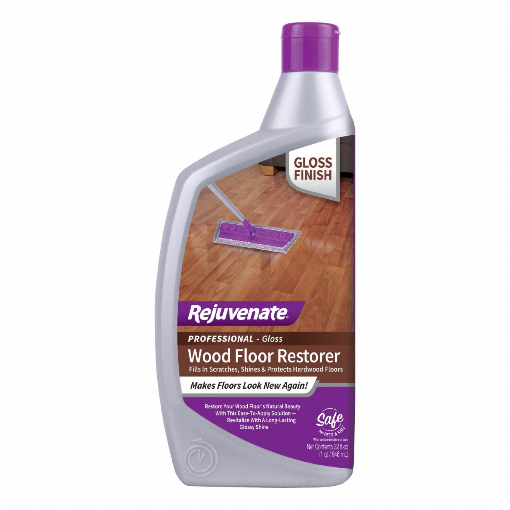 Floor Restorer: Bottle, 32 oz Container Size, Ready to Use, Liquid