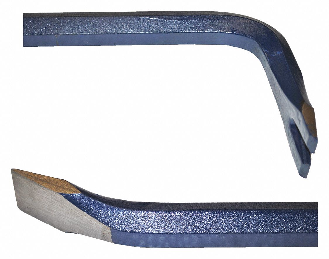 STRIPPING BAR, HEAVY-DUTY, OCTAGONAL, BLUE, 48 X 1 IN, 12 LB, CARBON STEEL