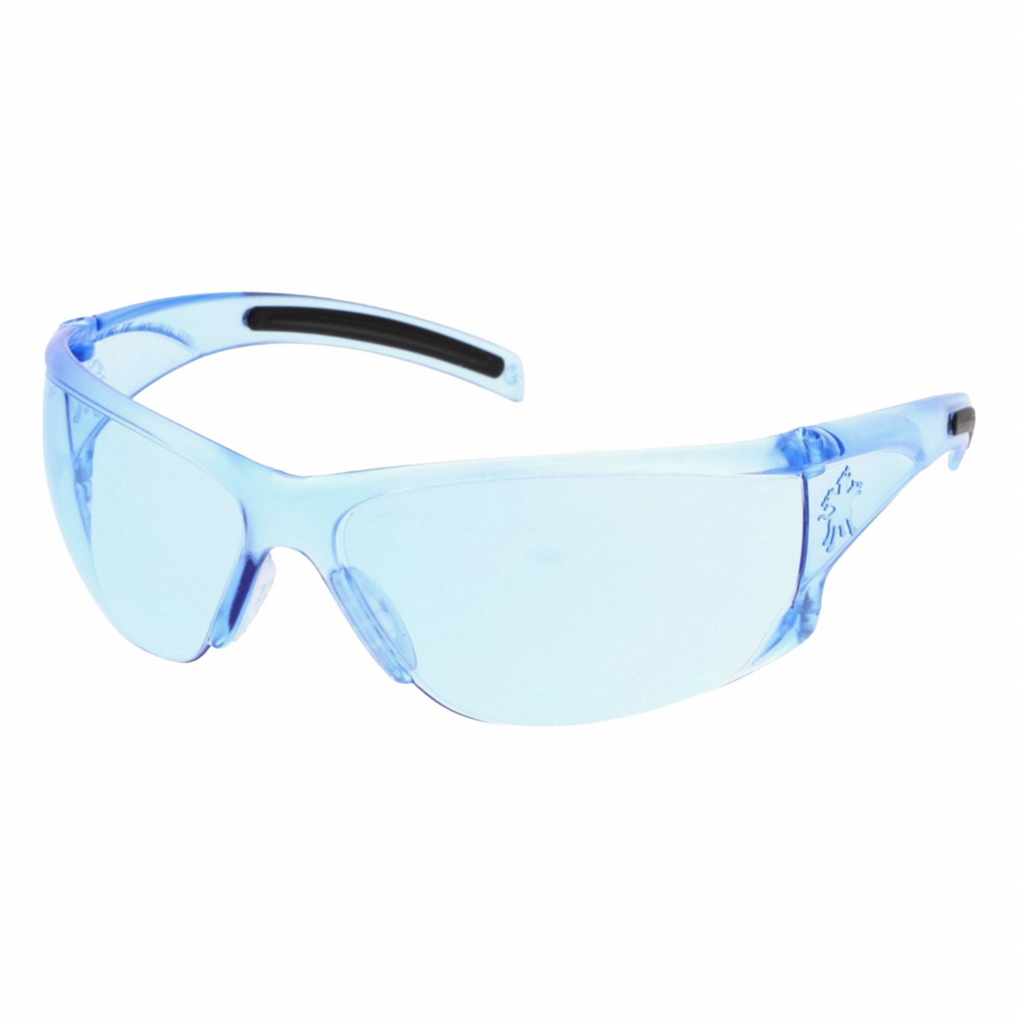 MCR SAFETY, Light Blue Lens, Frameless, Safety Glasses - 892F62|HK113 ...
