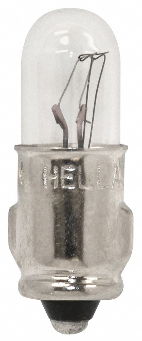HELLA MINIATURE BULB INCANDESCENT T2 12 V 2 W BA7S CLEAR GLASS PKG 2 15843 HLA3898TB 3898TB Grainger Canada