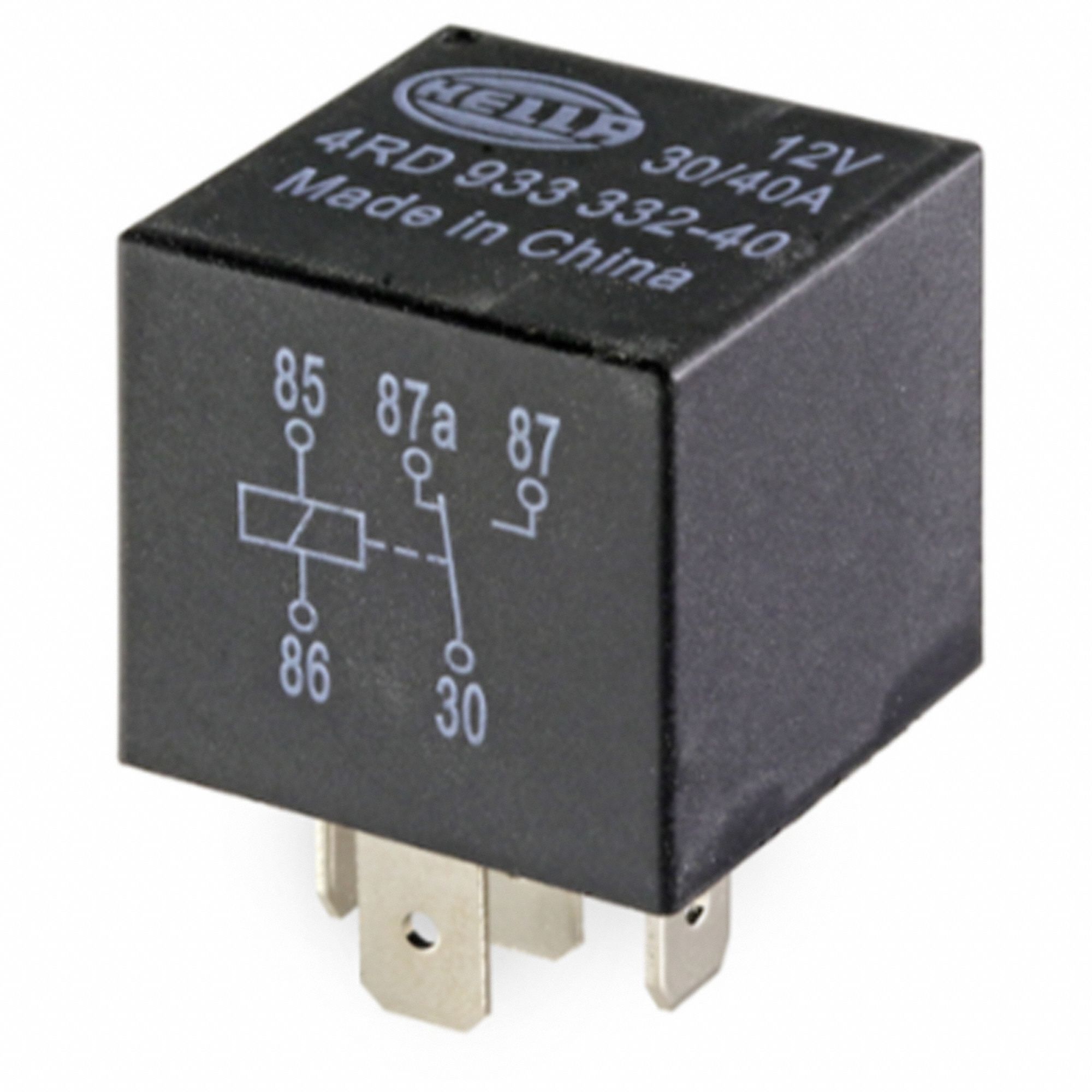 MINI ISO RELAY, SINGLE POLE, DOUBLE THROW, 5 POLE, 12 V