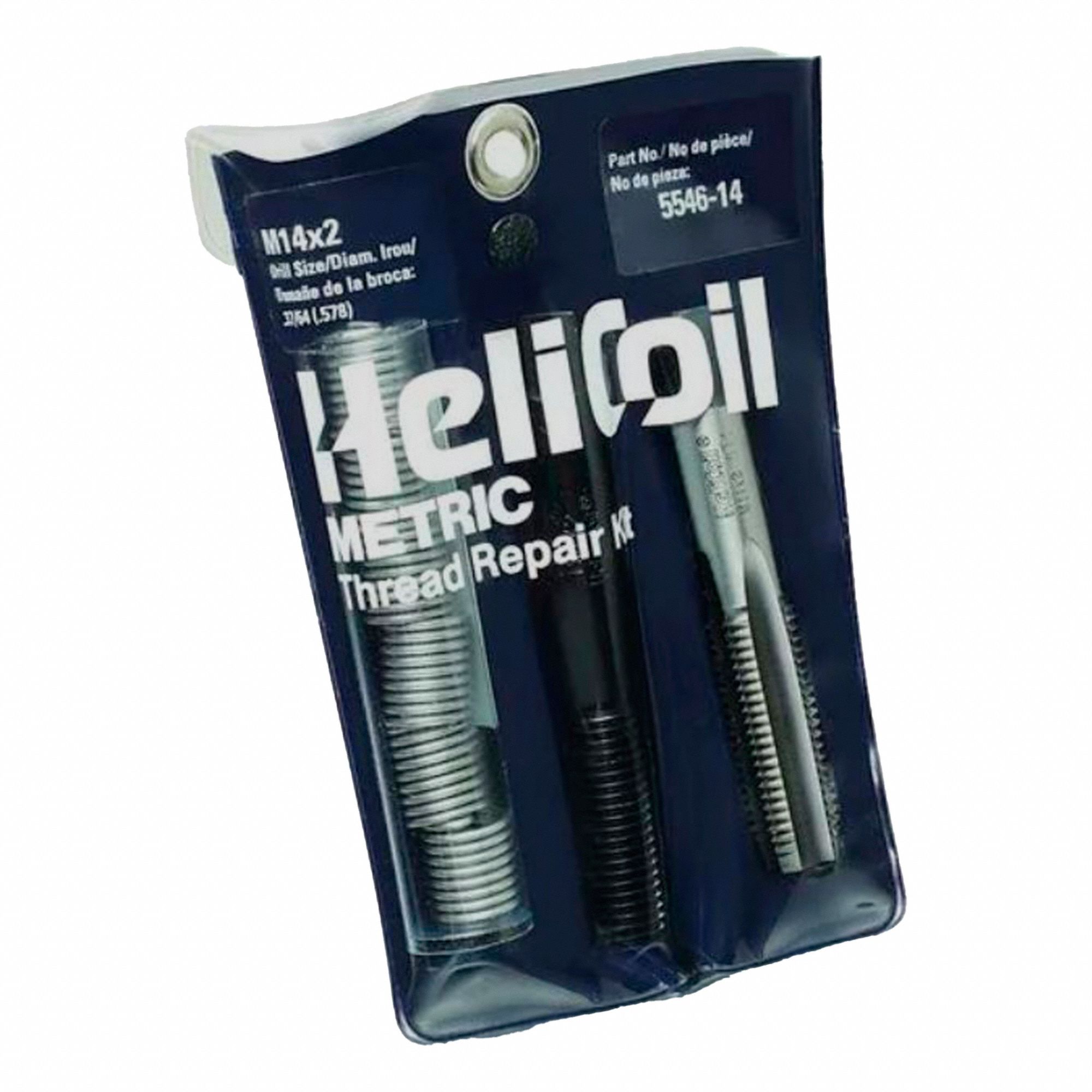 HELI-COIL MASTER THREAD REPAIR KIT, M18X2.5 THREAD, METRIC, COARSE