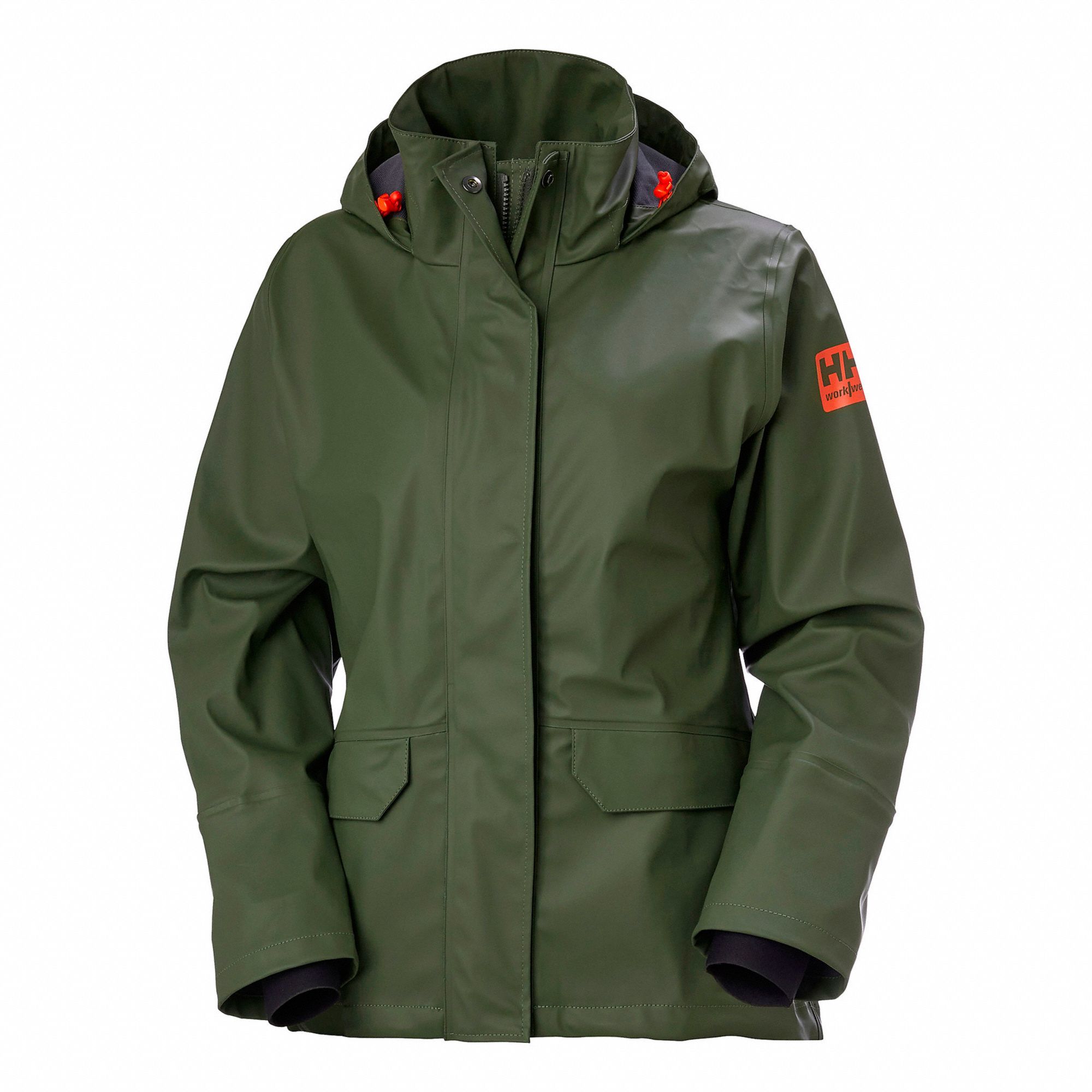 VESTE IMPERMEABLE FEMME, VERT, P
