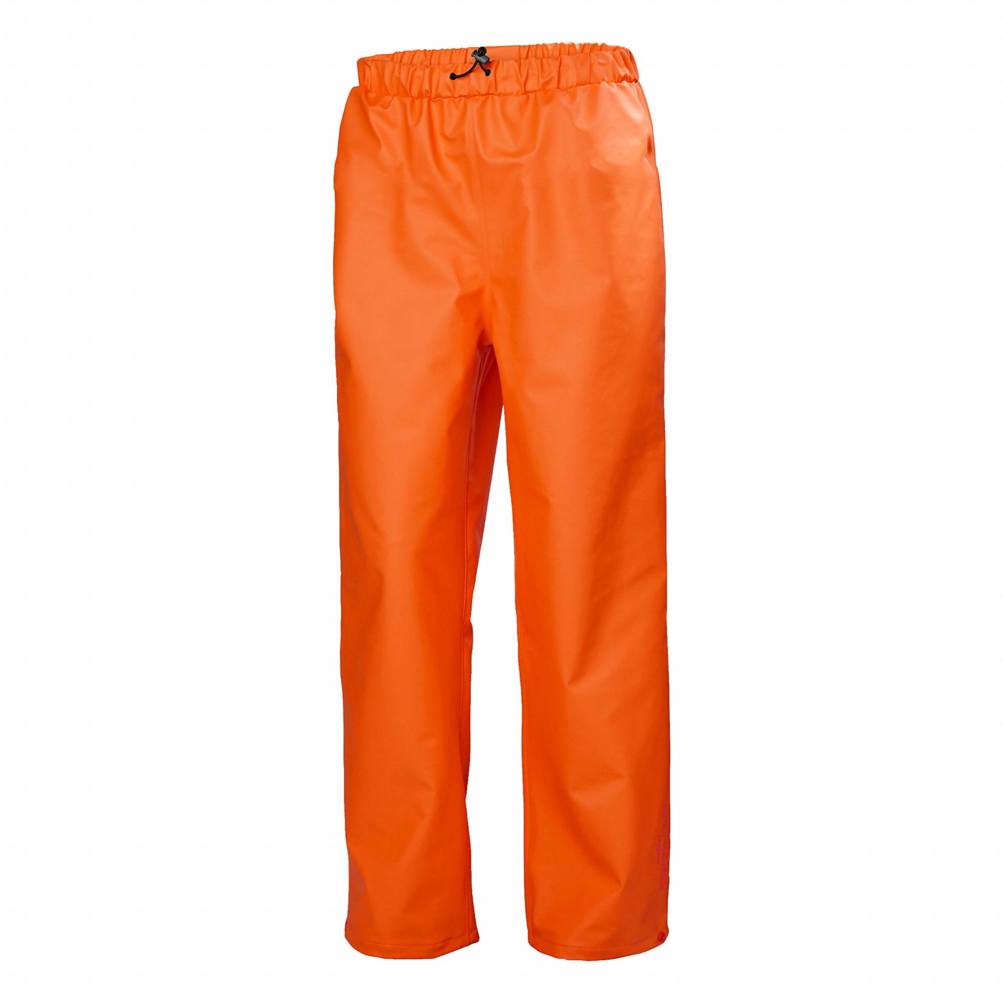 WATERPROOF RAIN PANT,PU,ORANGE,S