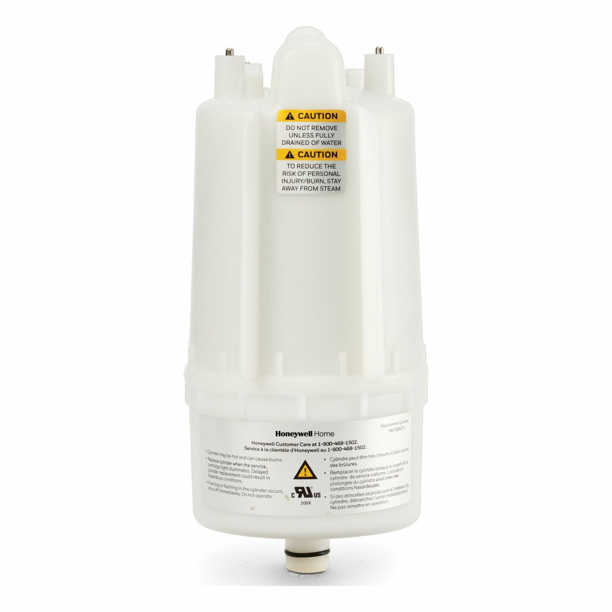 Tank: Tank, 414X14, HM750A1000/U, For Steam Media, 6 in Overall Wd, 14 in Overall Ht, Plastic
