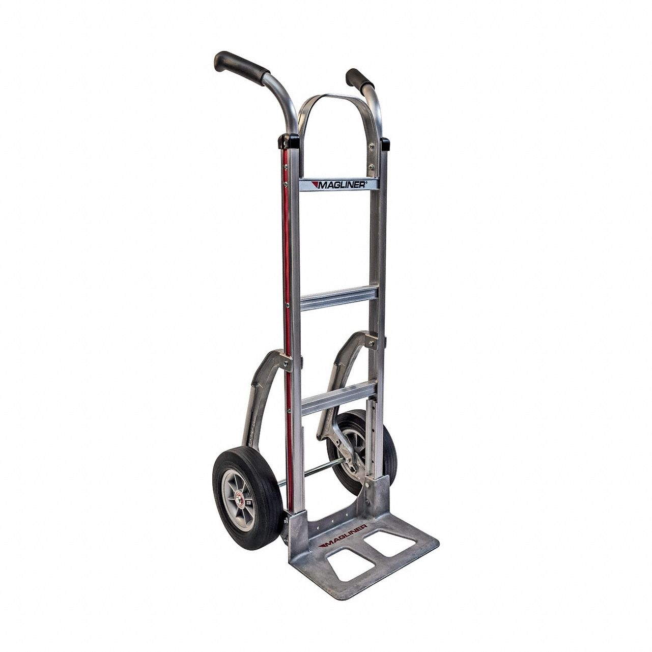 Corrosion-Resistant Modular Aluminum General Purpose Hand Truck: 500 lb Load Capacity, Dual