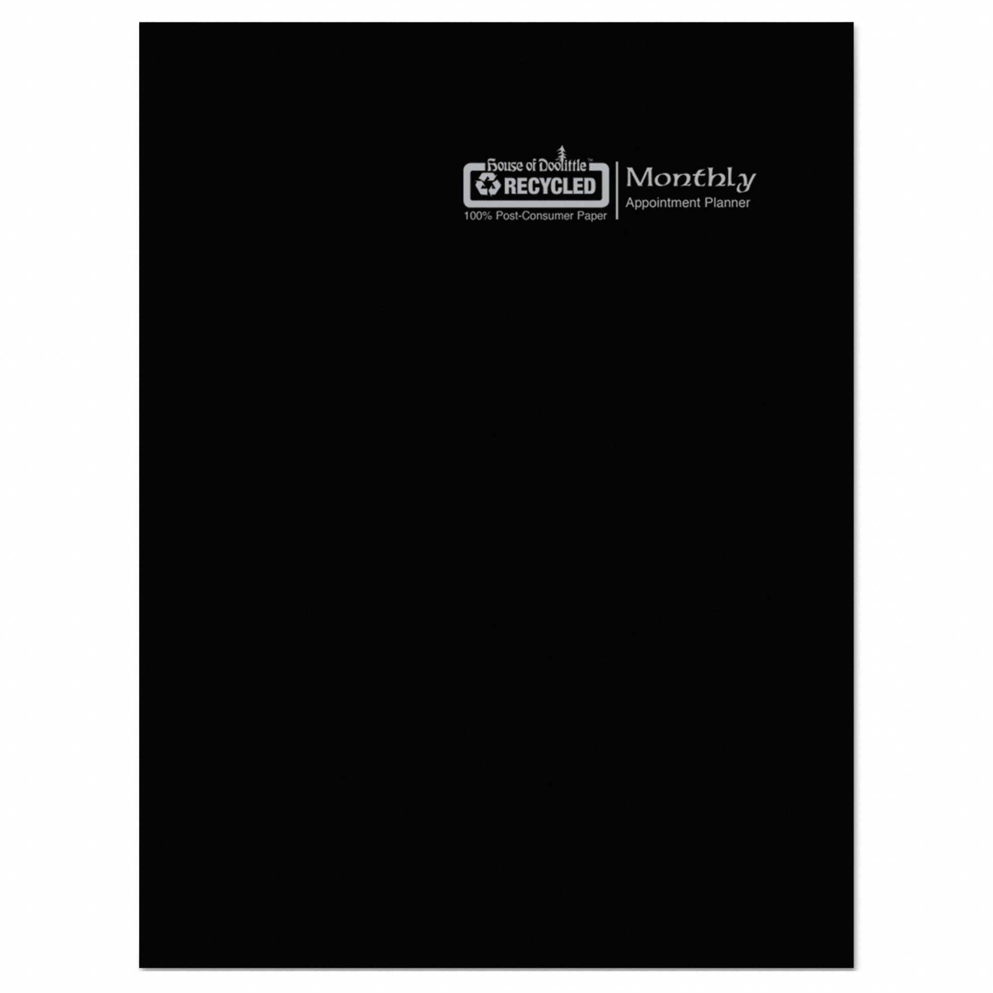 Planner: 14-Month (Dec-Jan) Format, 11 in Sheet Ht, 8 1/2 in Sheet Wd