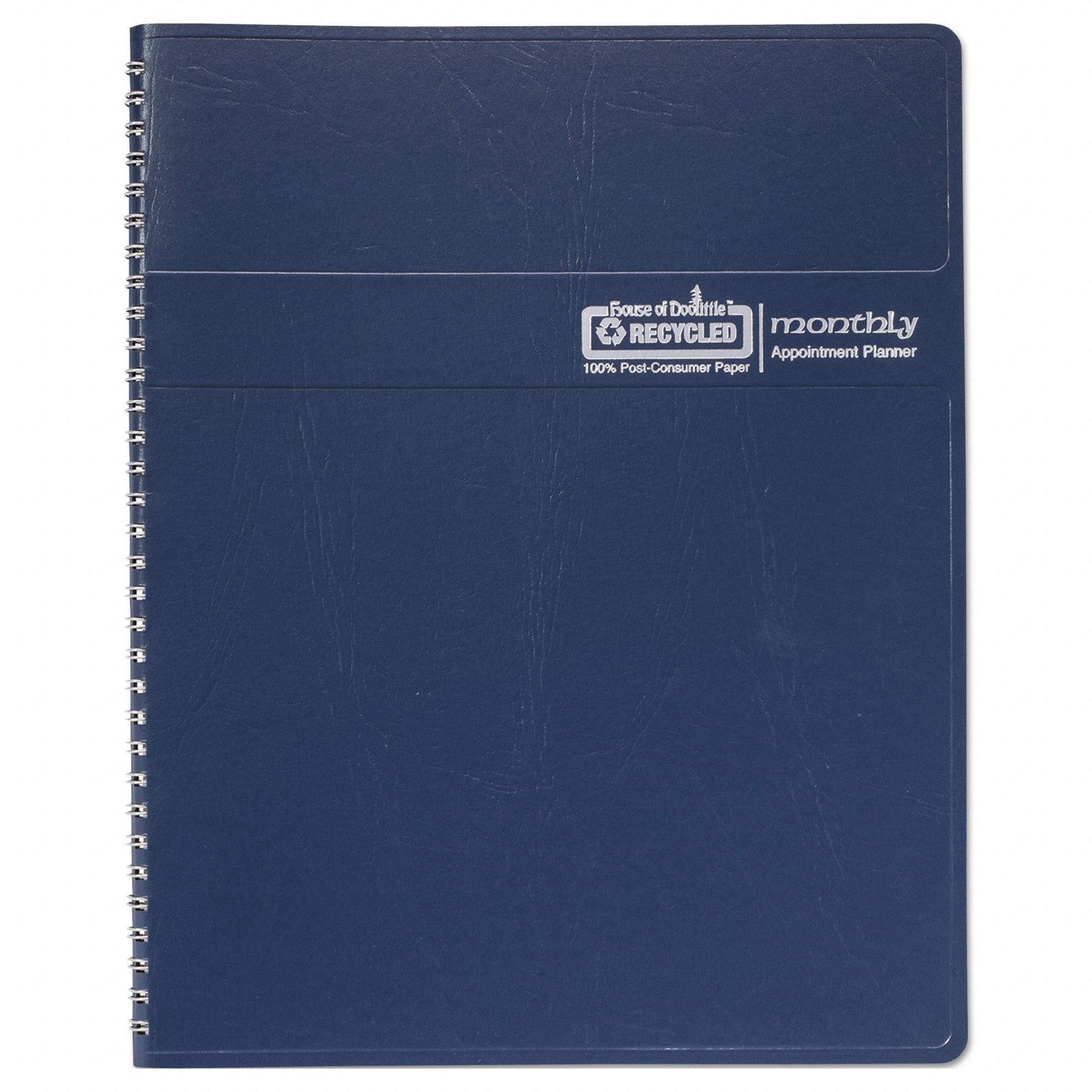 Planner: 14-Month (Dec-Jan) Format, 11 in Sheet Ht, 8 1/2 in Sheet Wd, Blue Cover