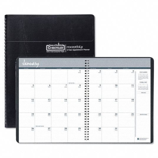 HOUSE OF DOOLITTLE, 8-3/4 in x 6-7/8 in Sheet Size, Monthly, Planner ...