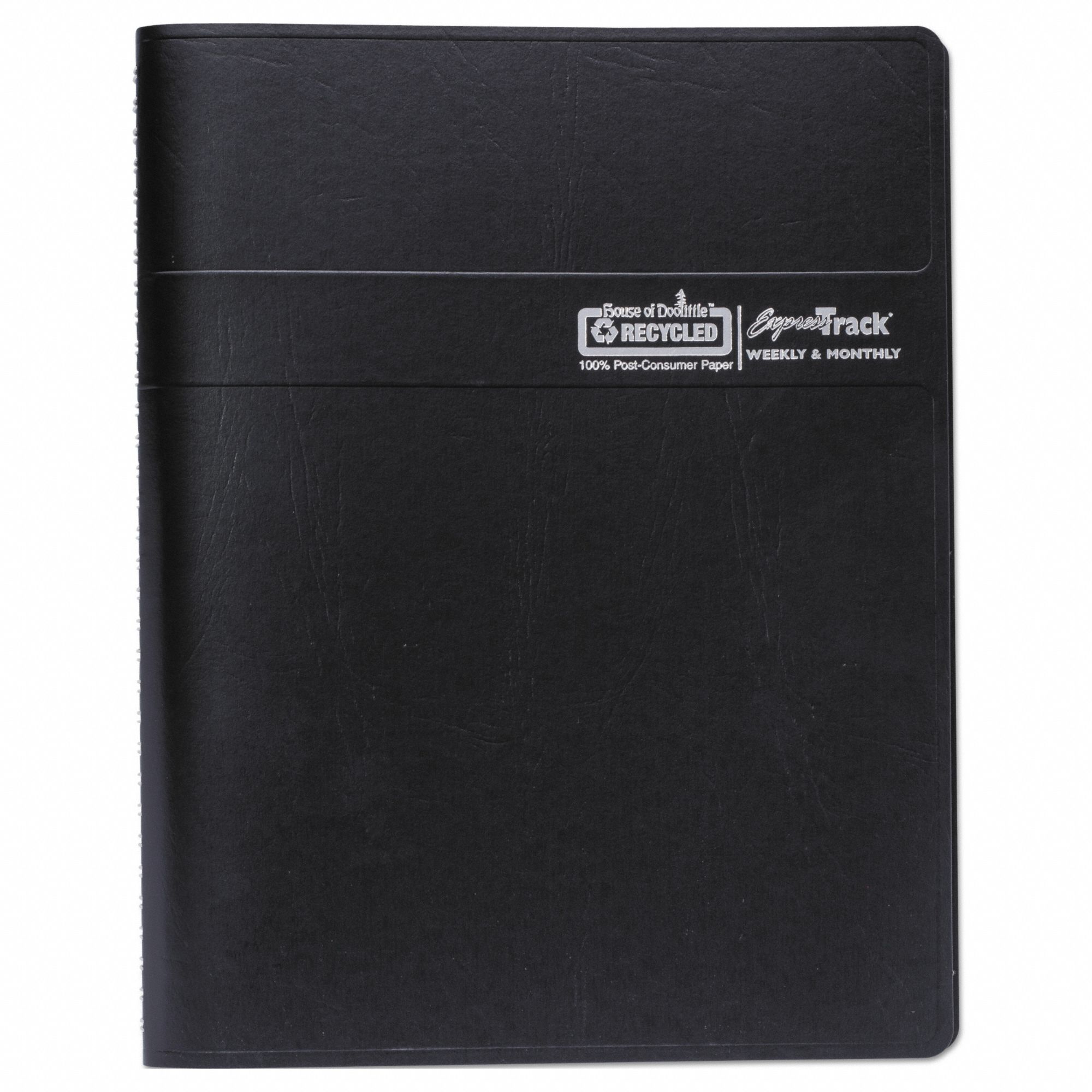 Planner: 13-Month (Jan-Jan) Format, 8 in Sheet Ht, 5 in Sheet Wd, Black Cover