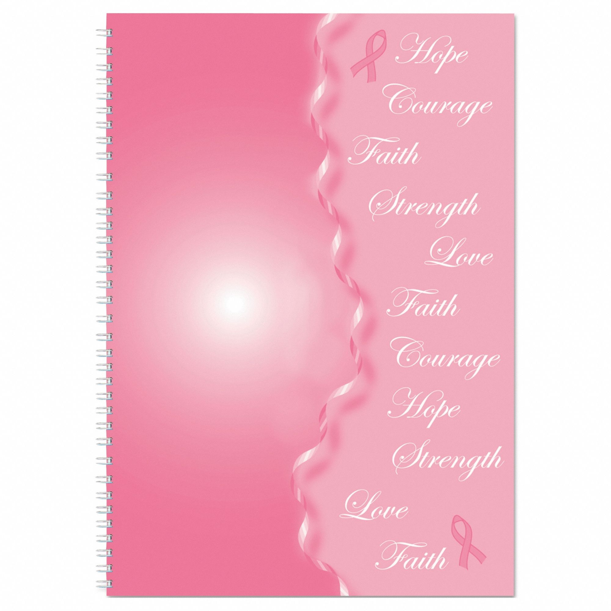 Planner: 12-Month (Jan-Dec) Format, 10 in Sheet Ht, 7 in Sheet Wd, Pink Cover
