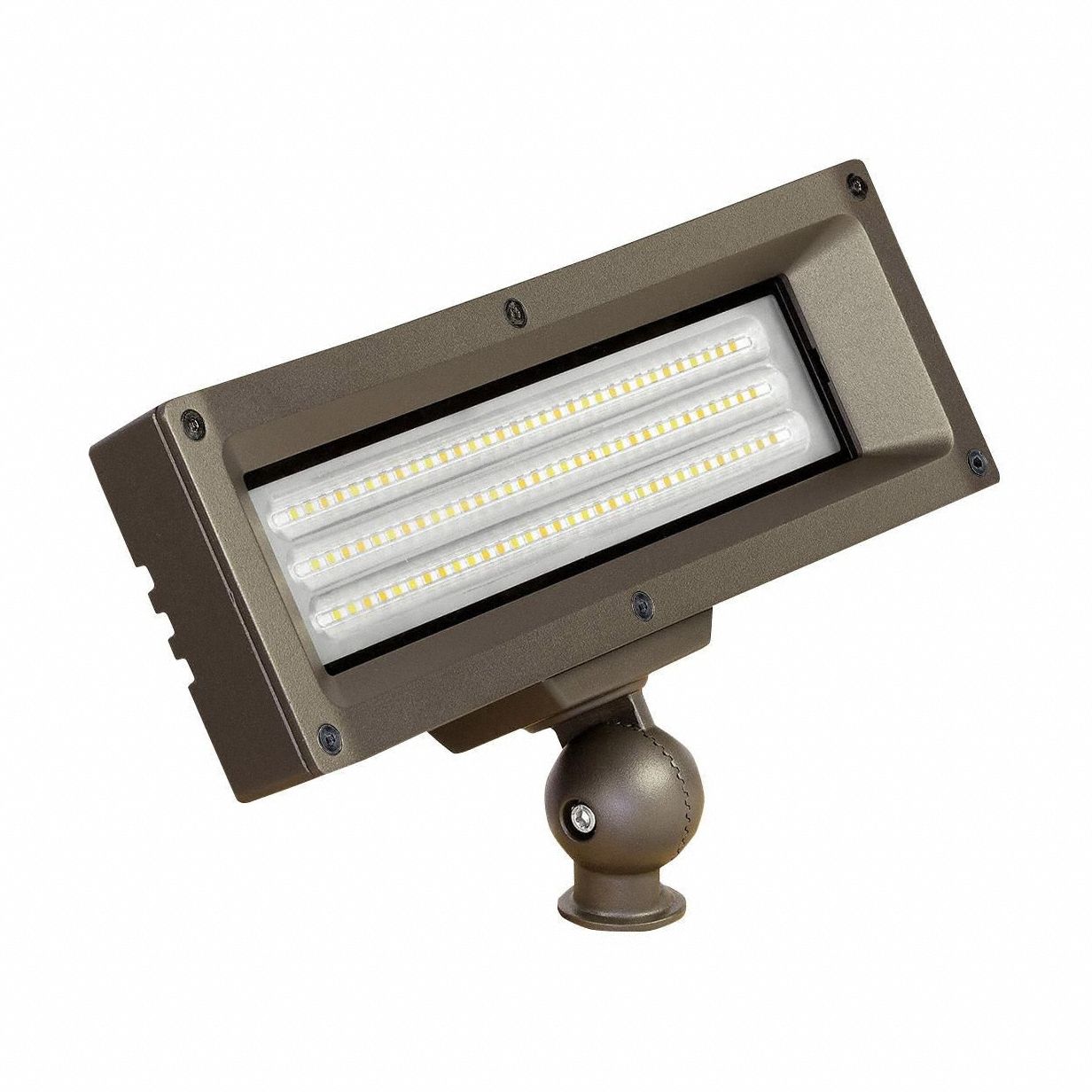 Floodlight: LED, 984 lm_2, 009 lm, 3000K/4000K/5000K, 8 W_16 W, 120 to 277V AC, NEMA 7x6