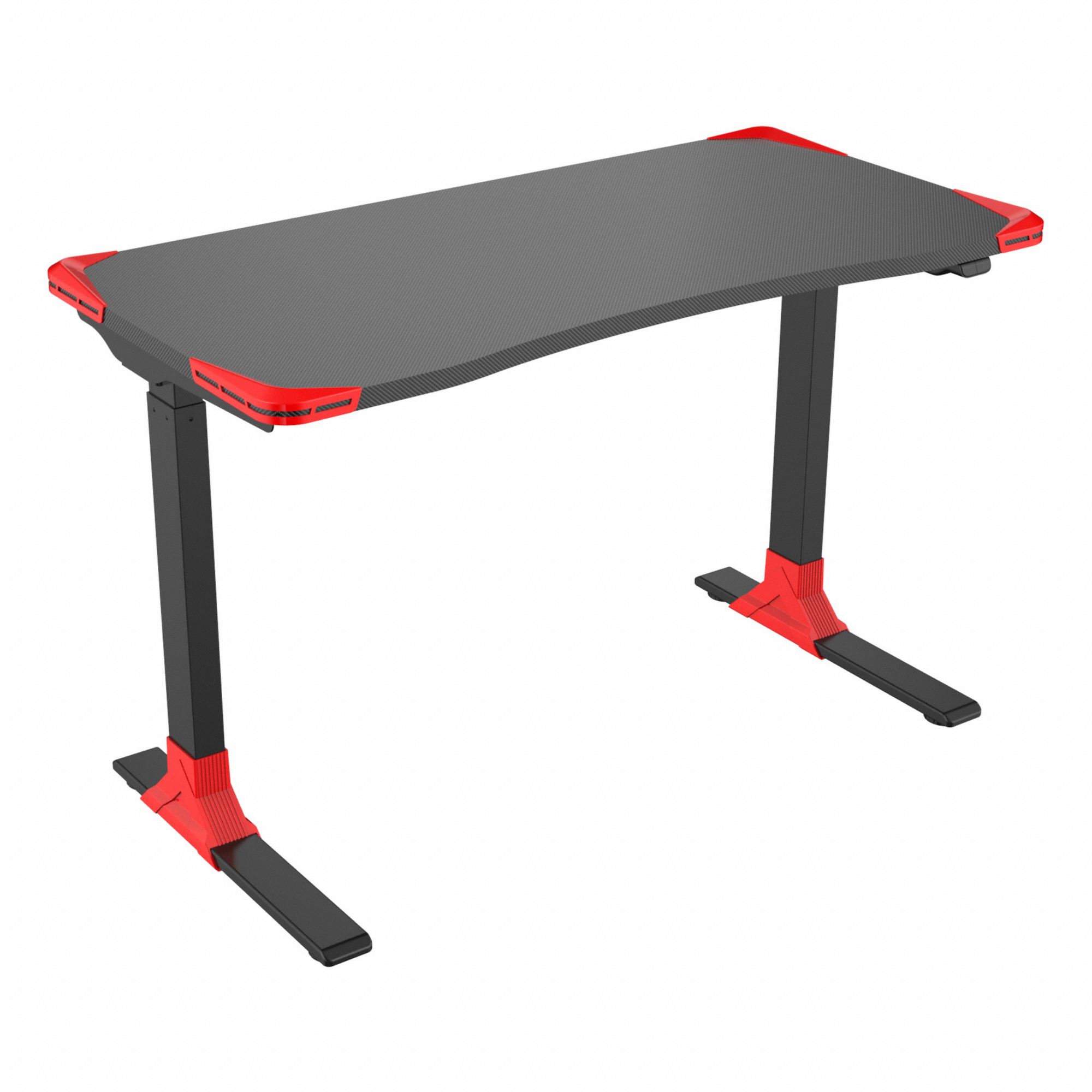 DESK,ADJUSTABLE,METAL,BLACK,250 LBS CAP