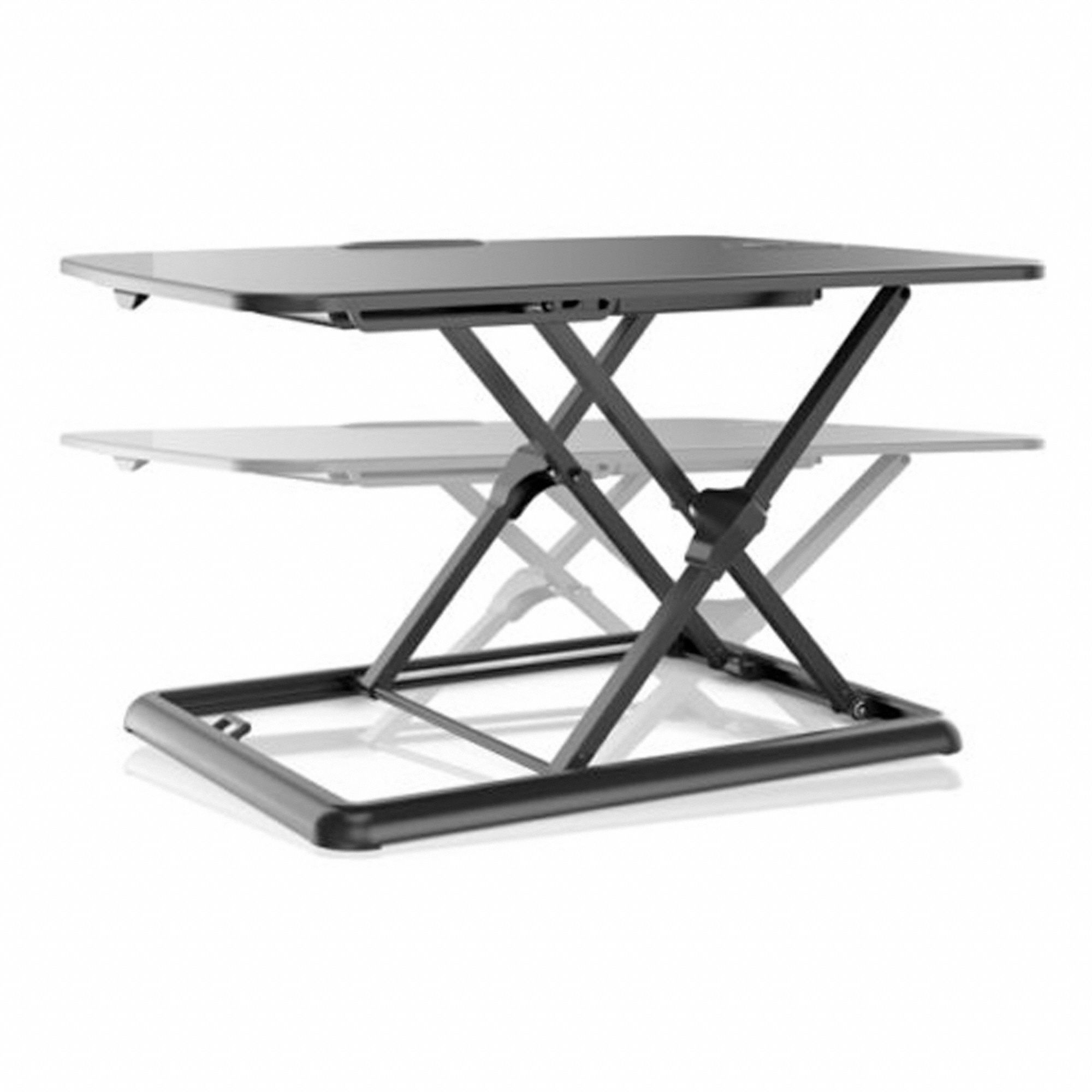 DESK,ADJUSTABLE,METAL,BLACK,250 LBS CAP