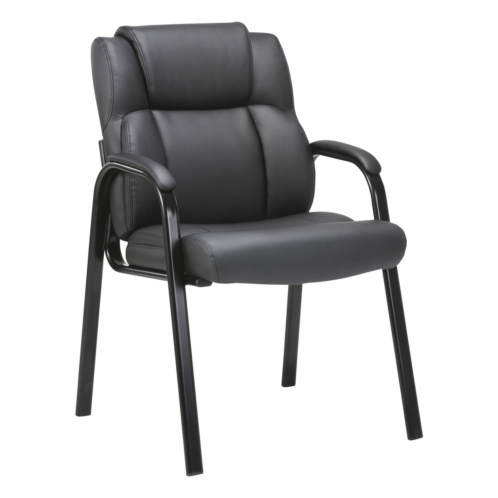 CHAIR,FIXED,BLACK,METAL,250 LBS CAP