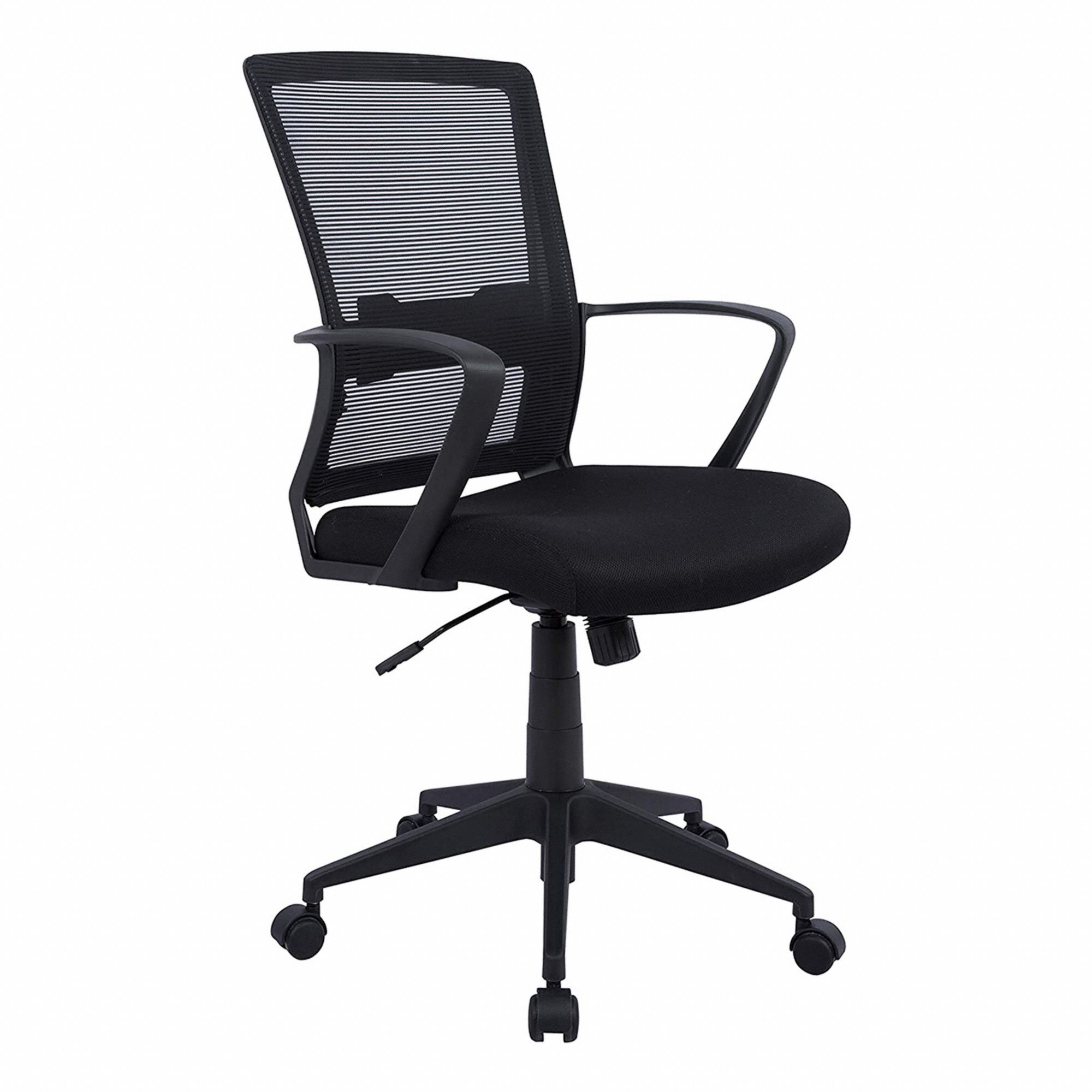 CHAIR,FIXED,BLACK,ABS,250 LBS CAP