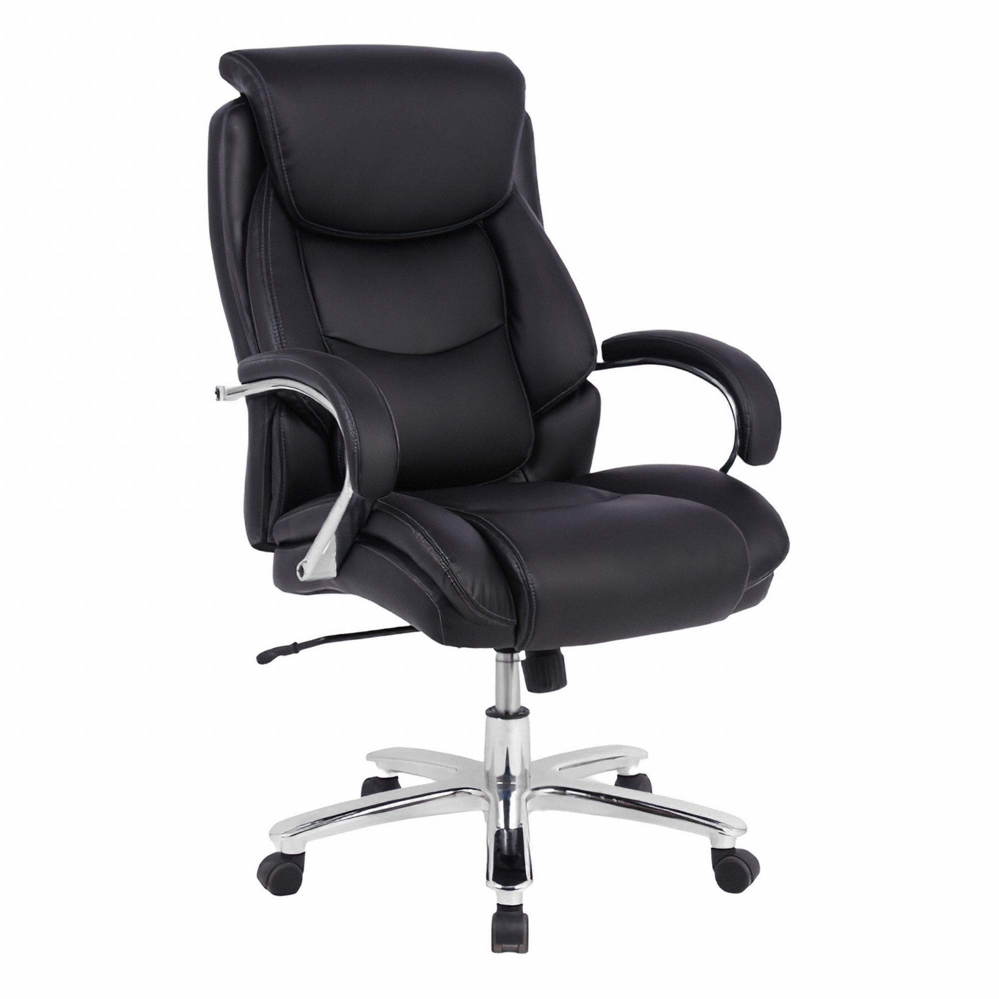 CHAIR,FIXED,BLACK,METAL,450 LBS CAP