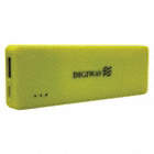 RECHARGEABLE POWER BANK, 1 HR RECHARGE, 3000 MAH, GREEN, 5 IN CABLE, LITHIUM POLYMER BATTERY
